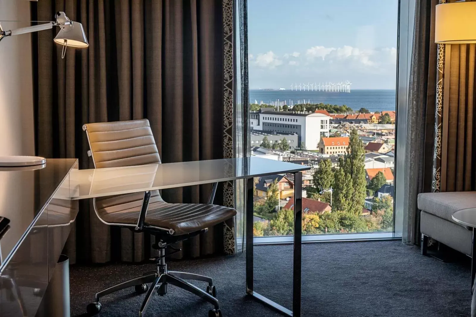 Sea view in Clarion Hotel Copenhagen Airport