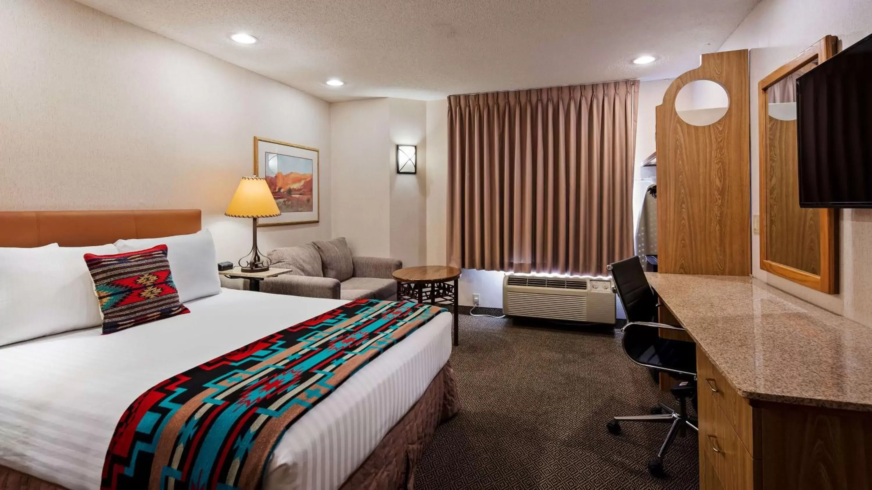 Photo of the whole room, Bed in Inn at Santa Fe, SureStay Collection by Best Western