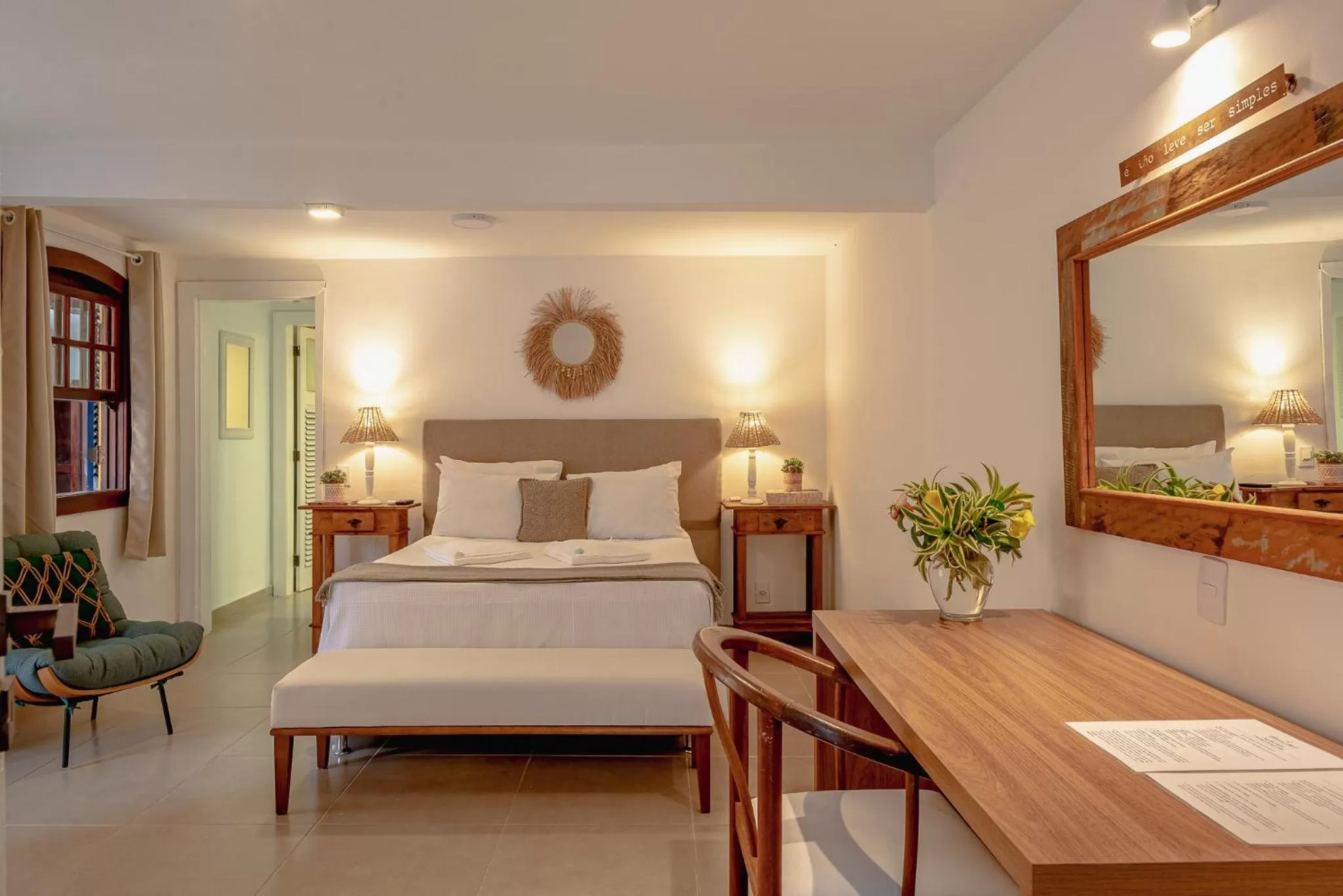 Photo of the whole room in Pousada Blanca Mar