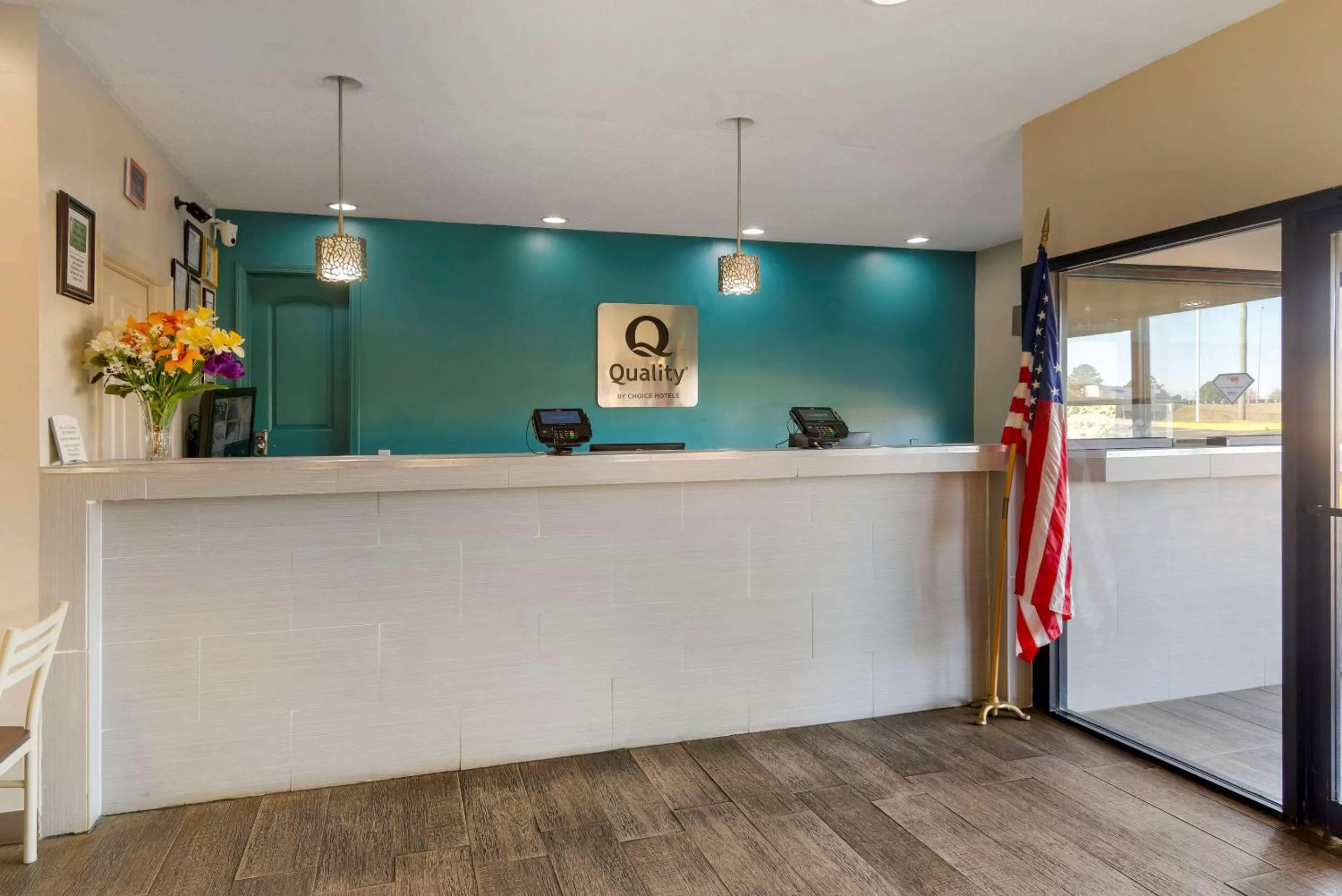 Lobby or reception in Quality Inn Ashburn