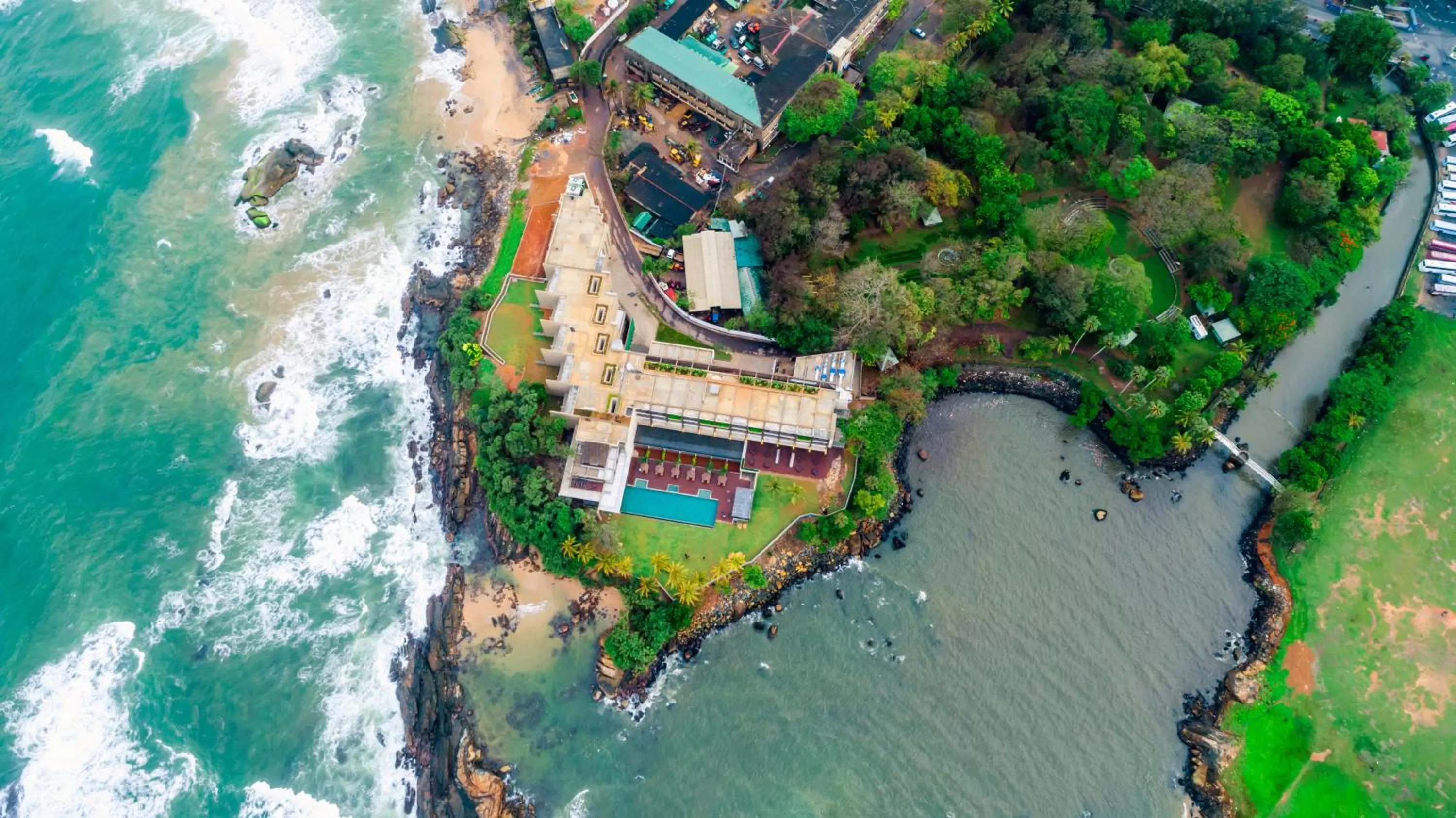 Bird's eye view in Le Grand Galle