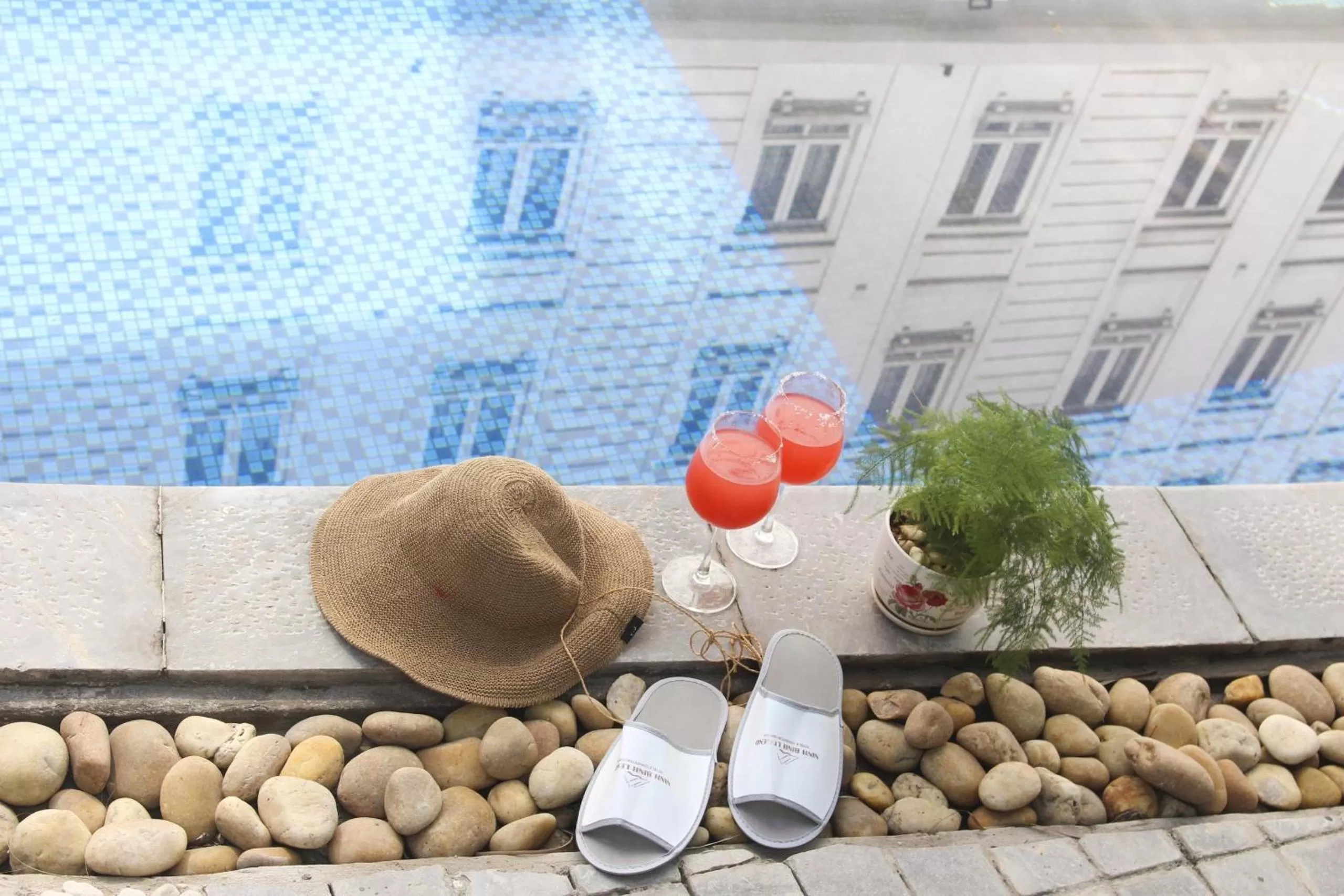 Swimming pool in Ninh Binh Legend Hotel