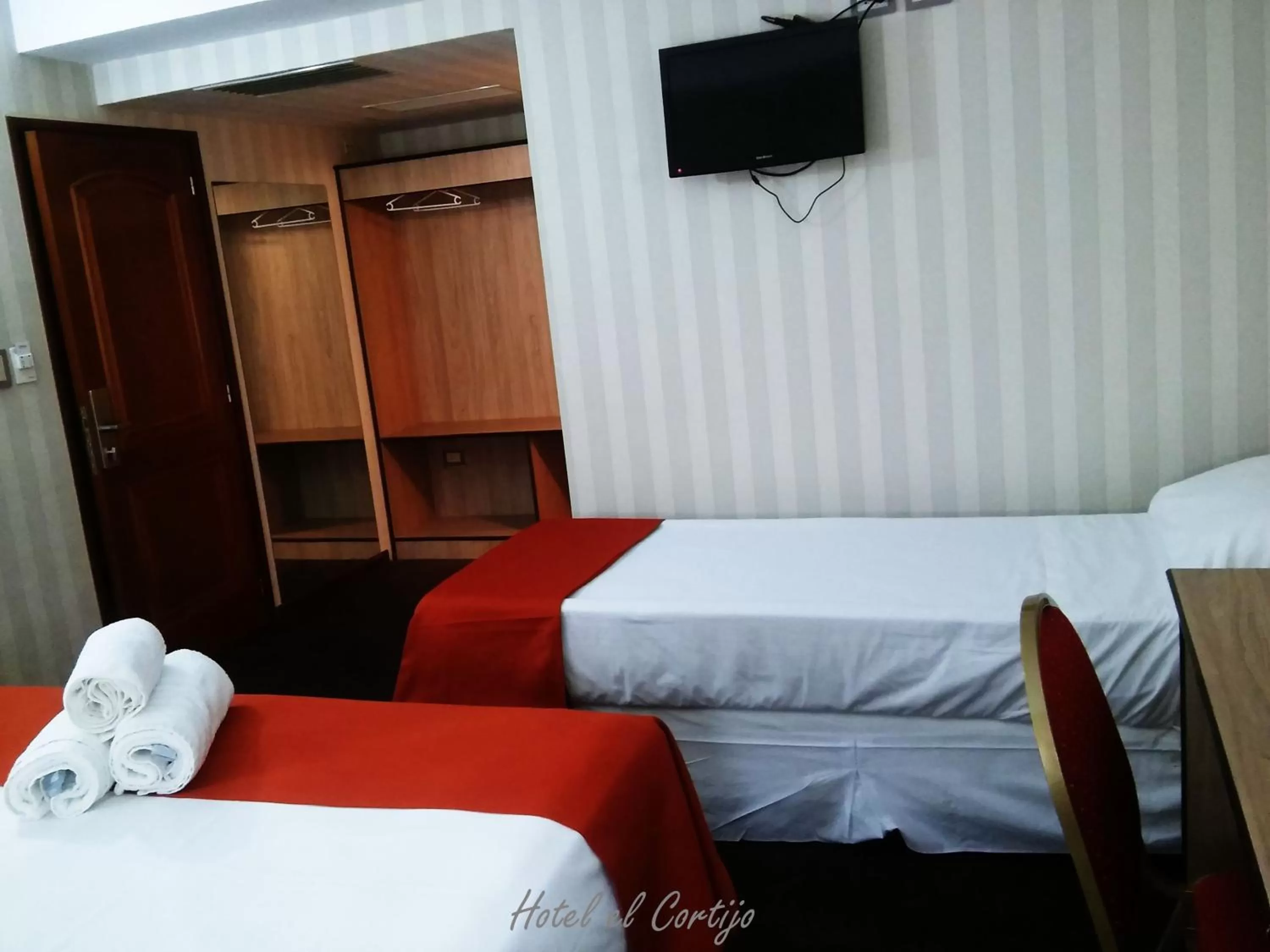 Decorative detail, Bed in Hotel El Cortijo