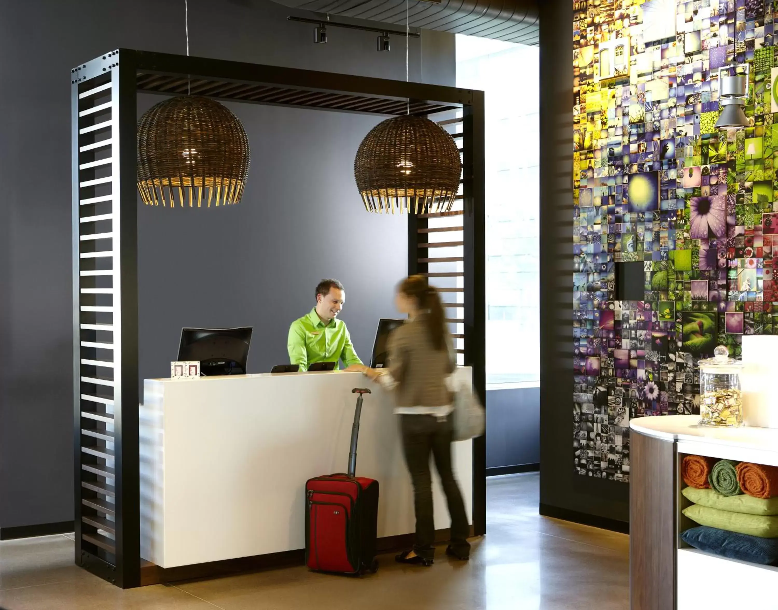 Lobby or reception in Alt Hotel Toronto Airport