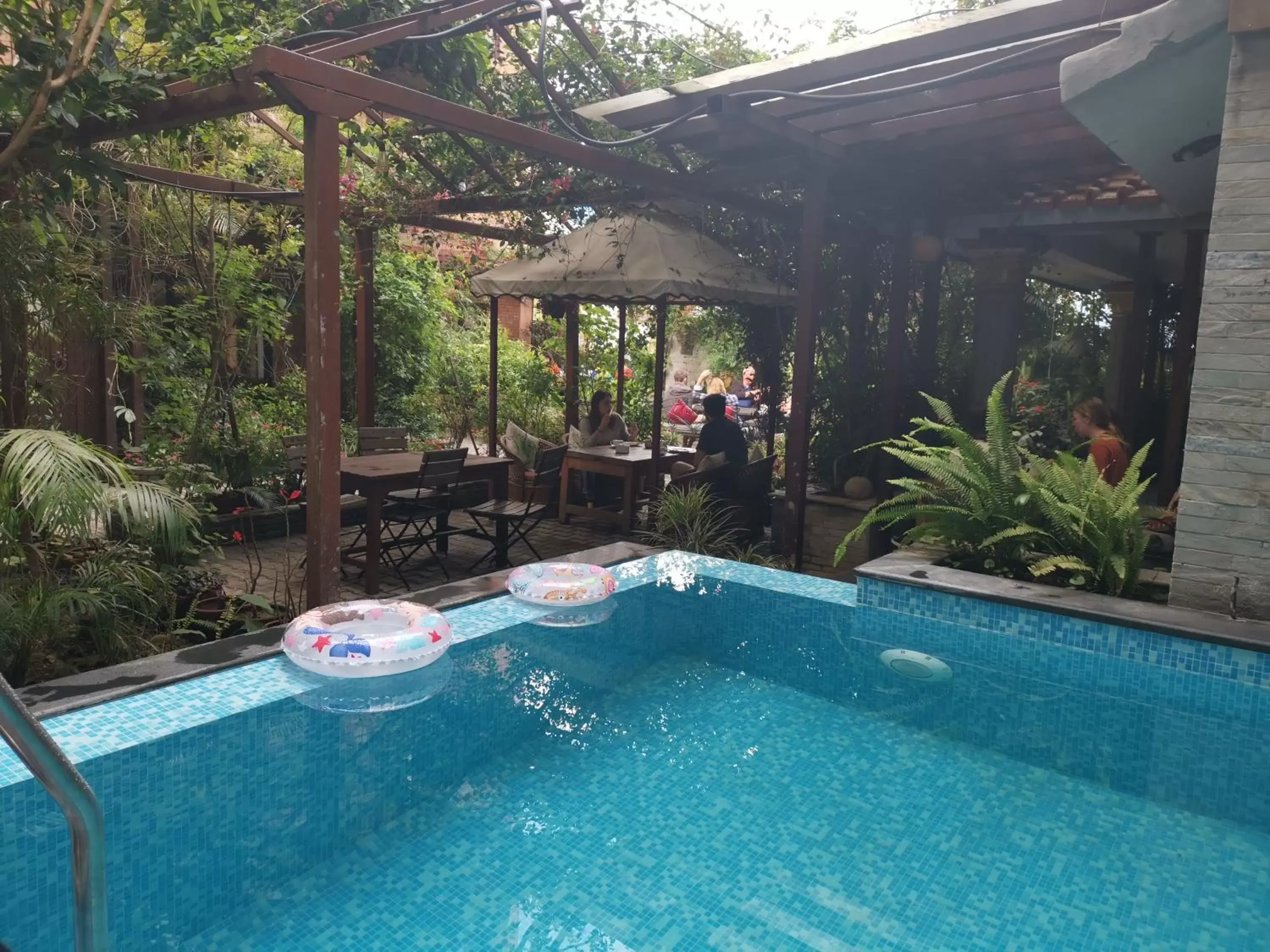 Swimming pool in Hotel Middle Path & Spa Swimming pool in Hotel Middle Path & Spa