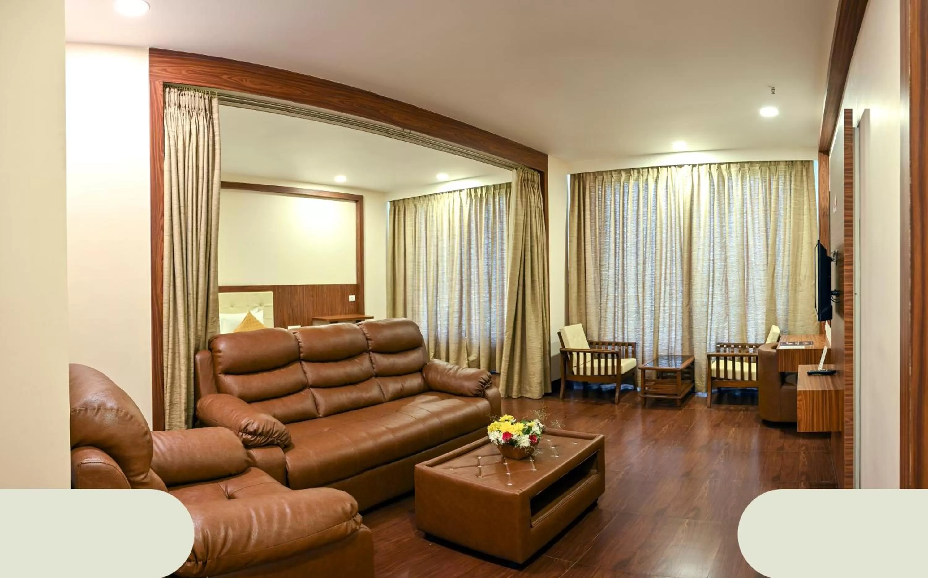Seating Area in Hotel Laxmi Empire