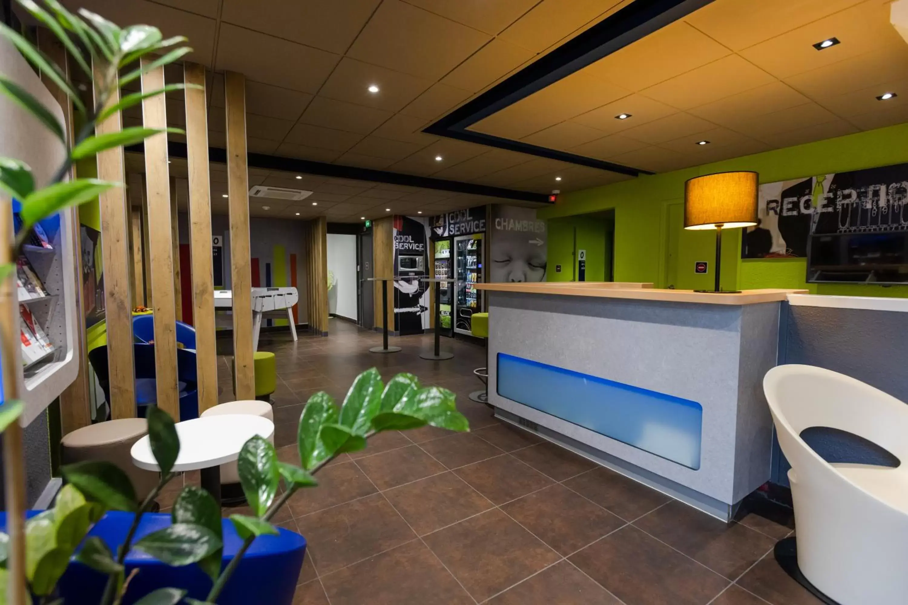 Lobby/Reception in ibis budget Albertville