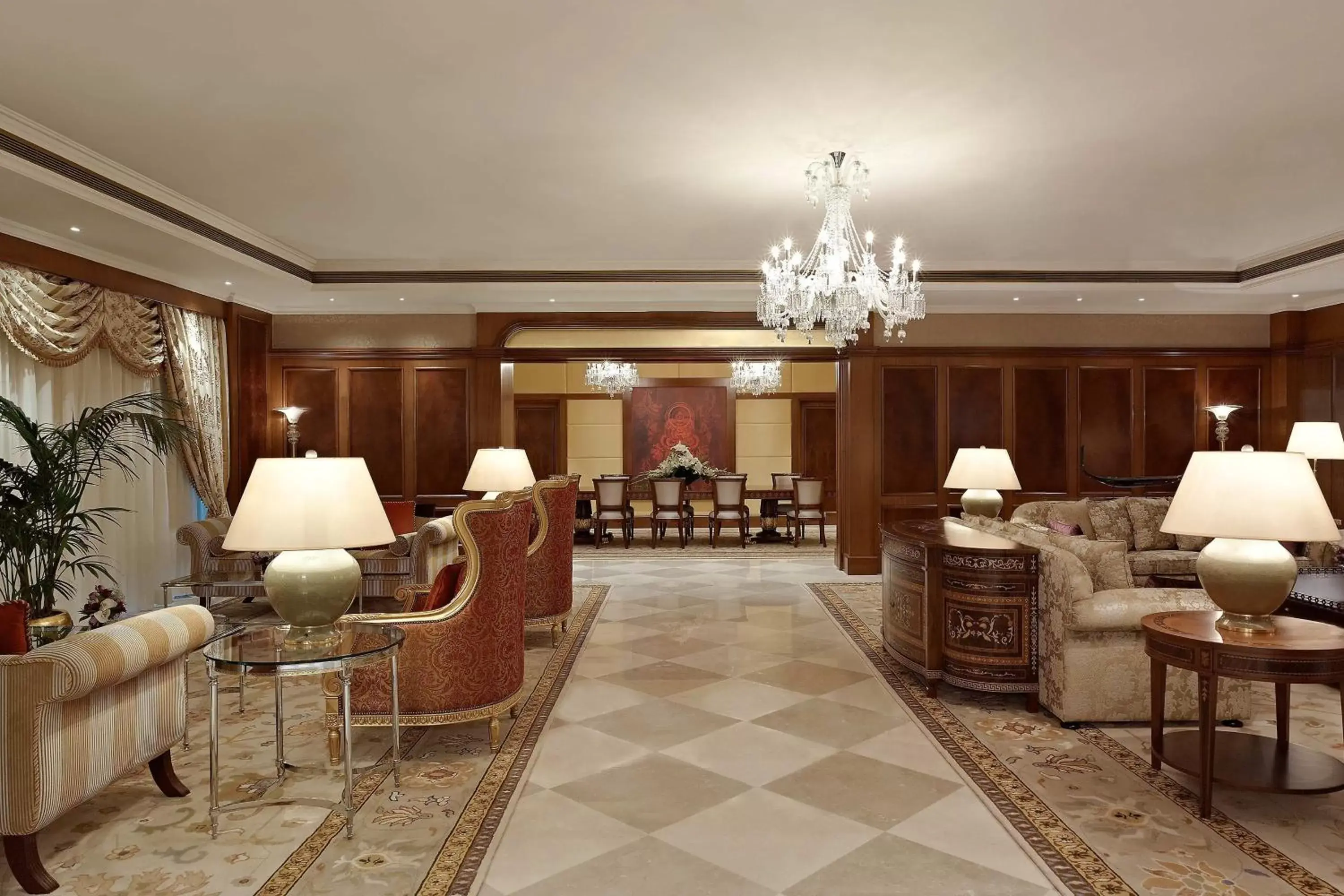 Living room in JW Marriott Hotel Ankara