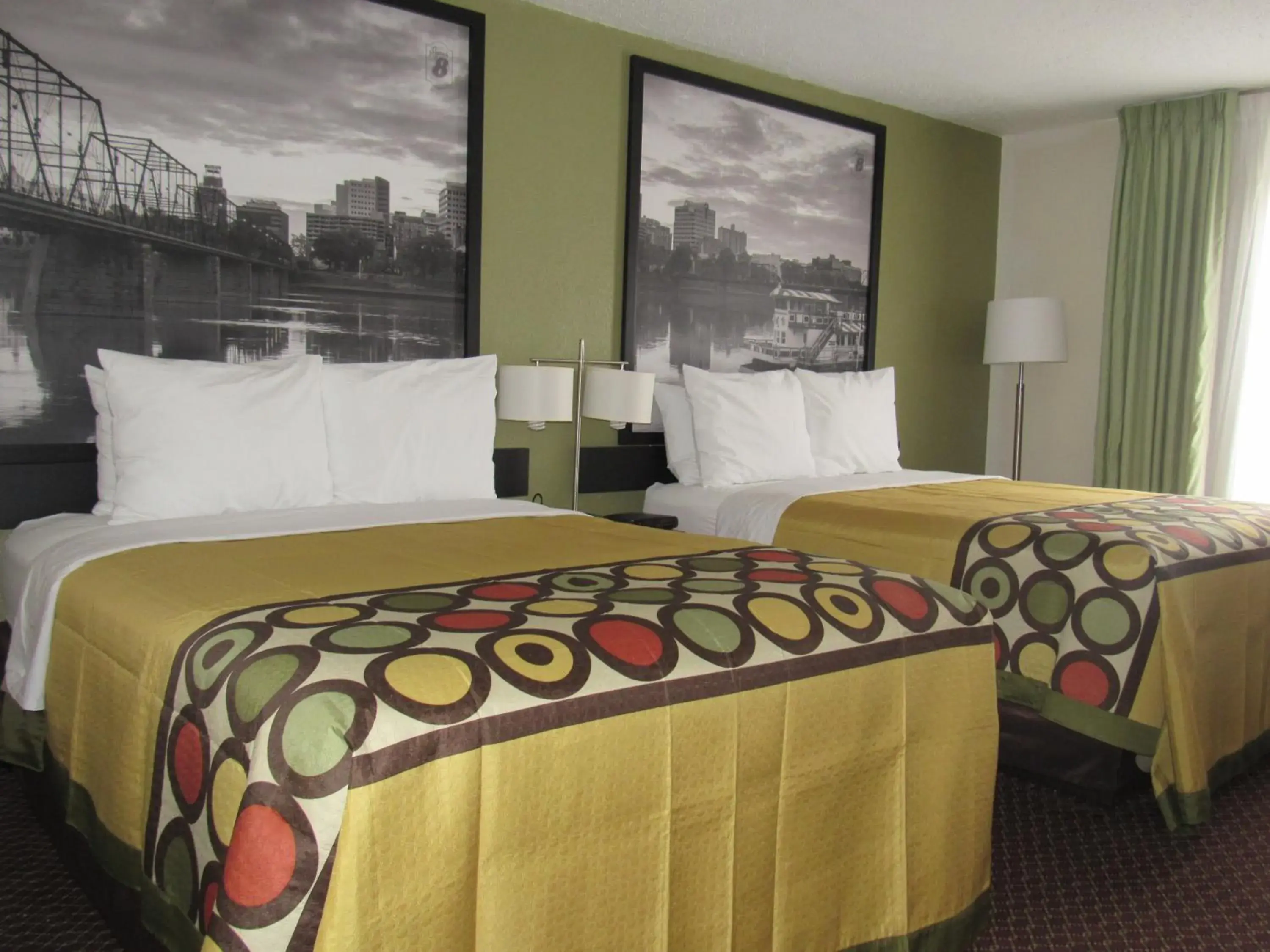 Bed in Super 8 by Wyndham New Cumberland