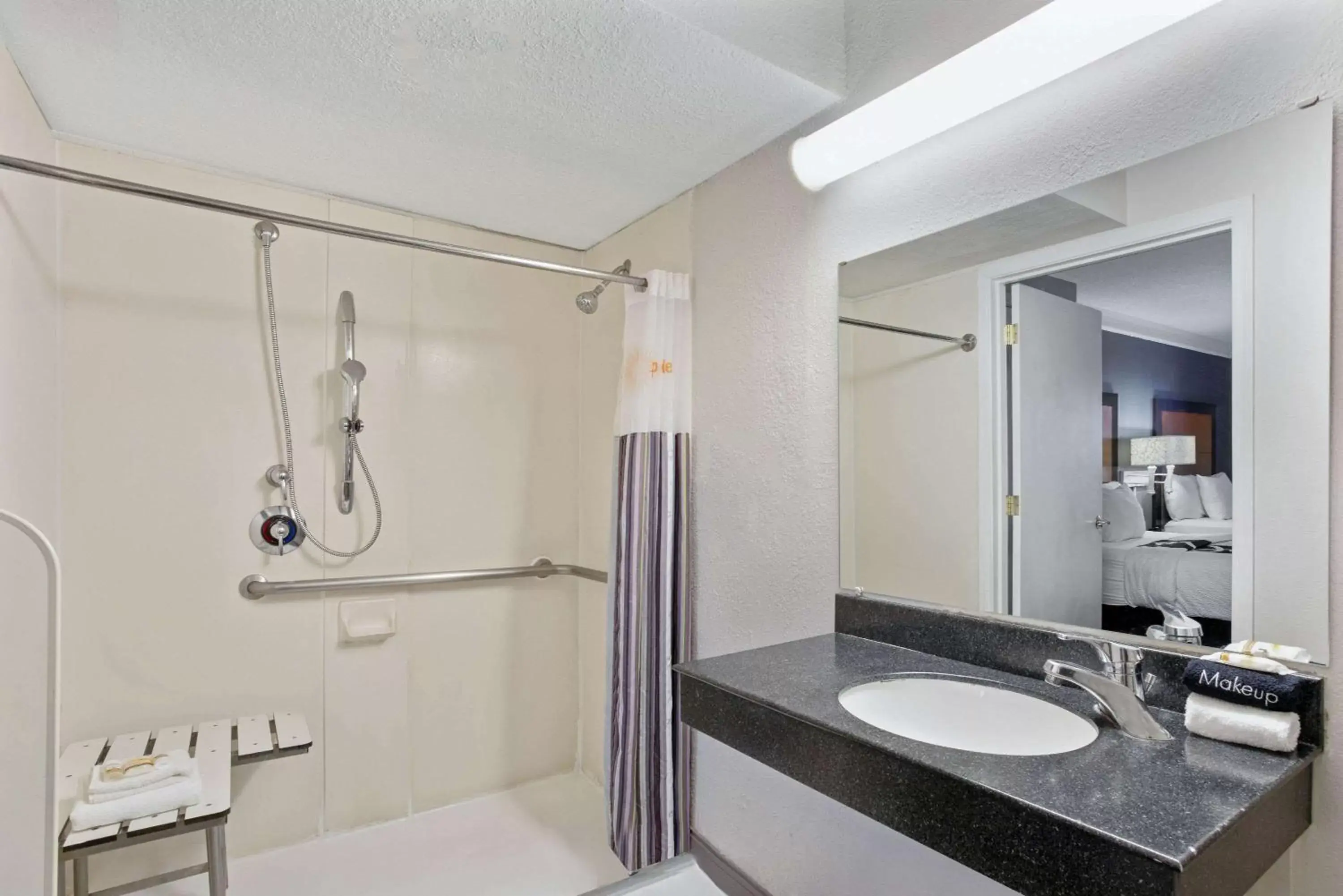 Photo of the whole room, Bathroom in La Quinta Inn by Wyndham Tucson East