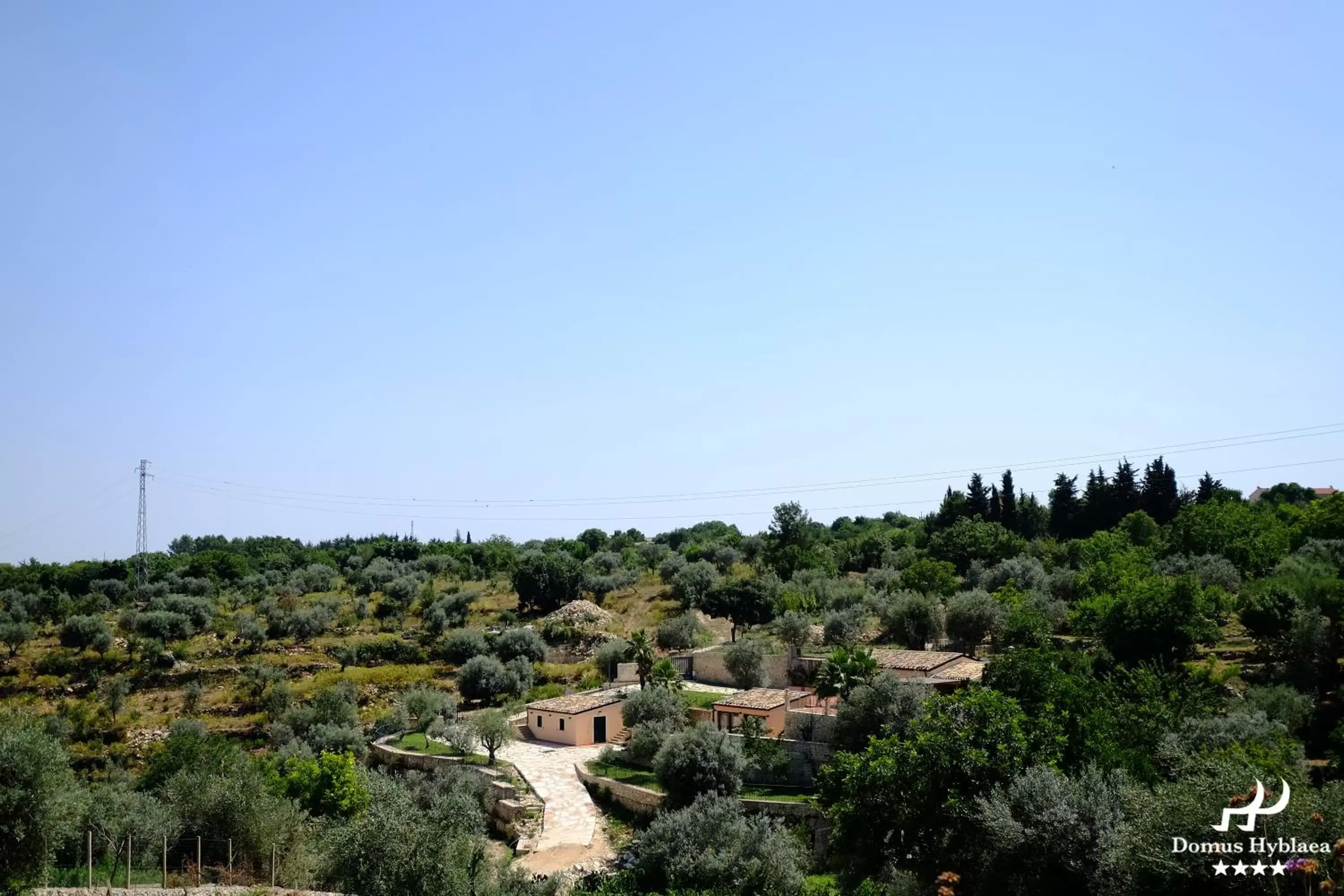 Natural landscape in Domus Hyblaea Resort