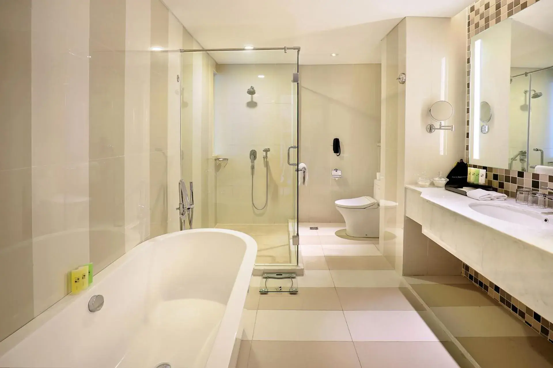 Bathroom in Hotel Ciputra Cibubur managed by Swiss-Belhotel International