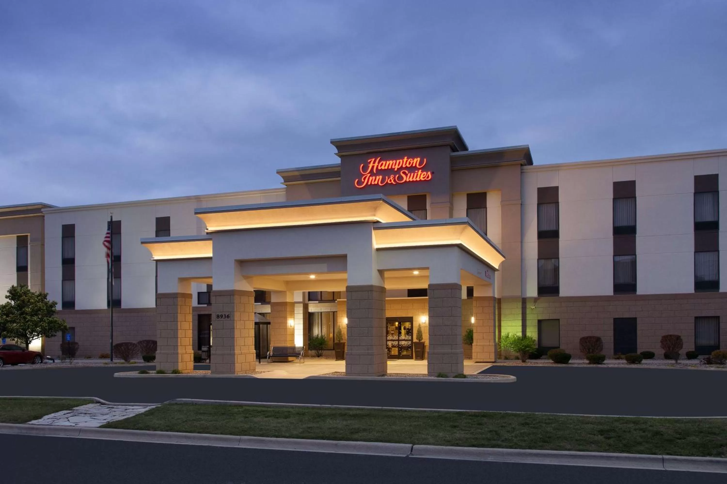 Property building in Hampton Inn & Suites Munster