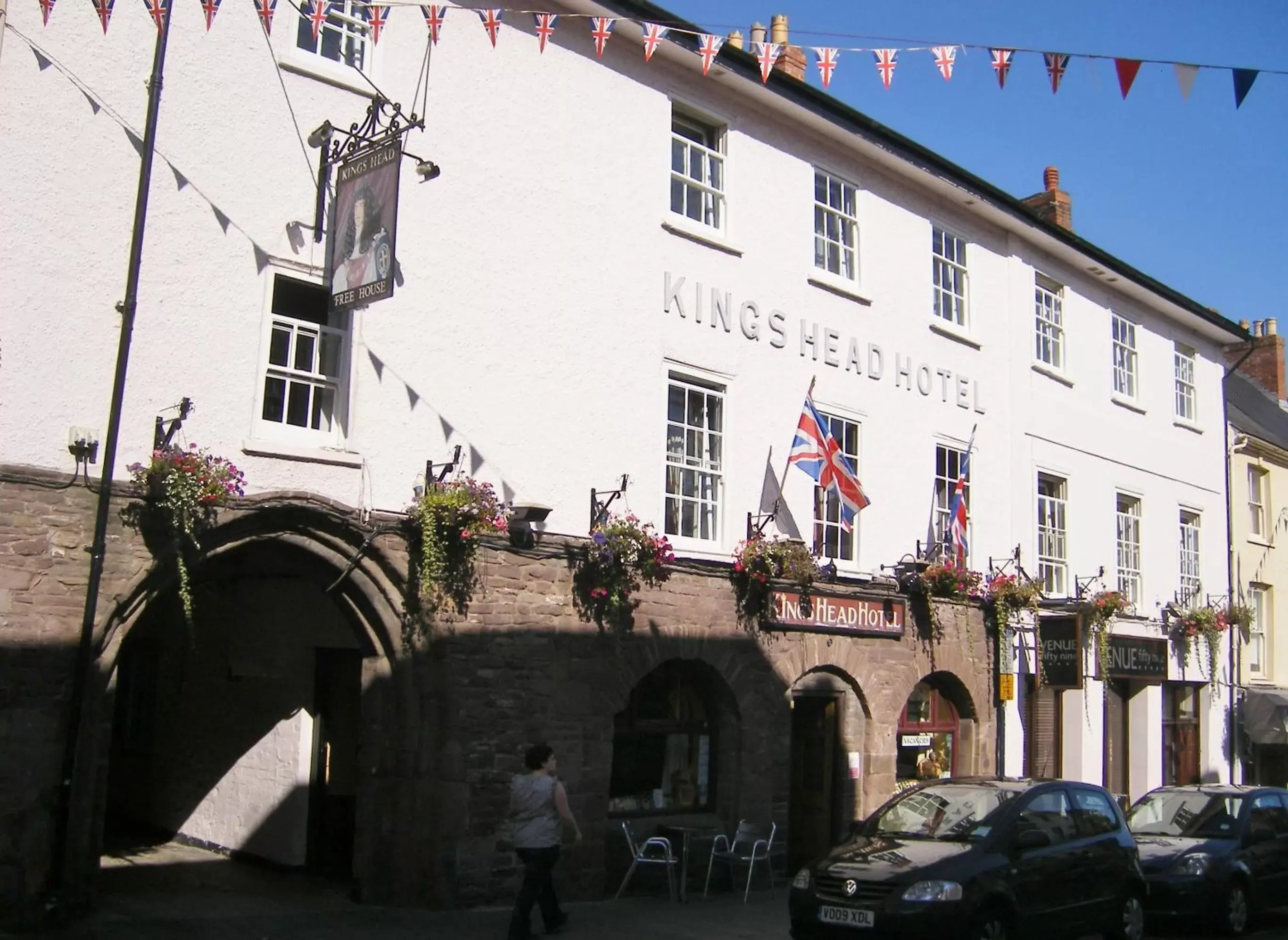 Facade/entrance, Property Building in The Kings Head Hotel