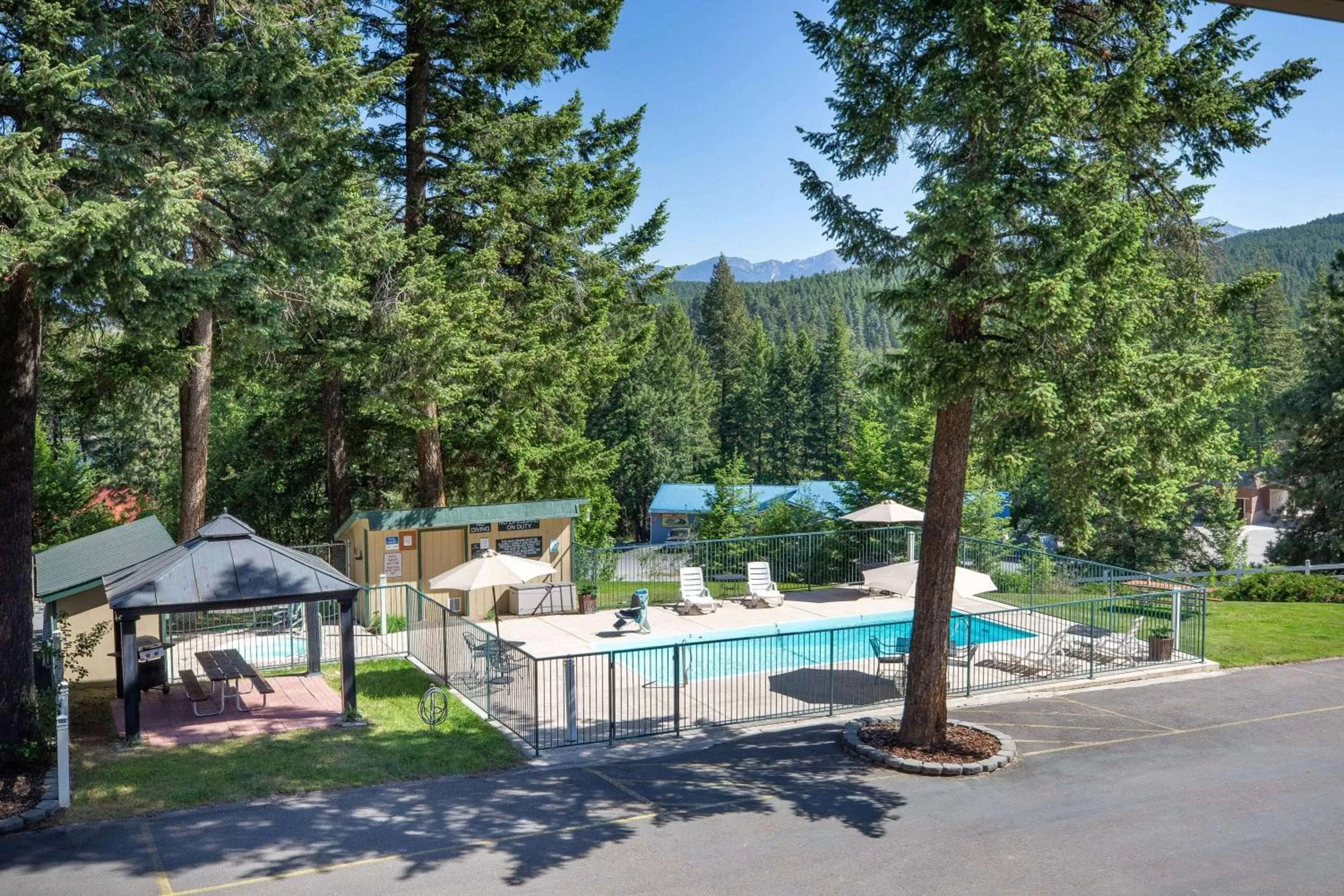 On site in Timbers Motel