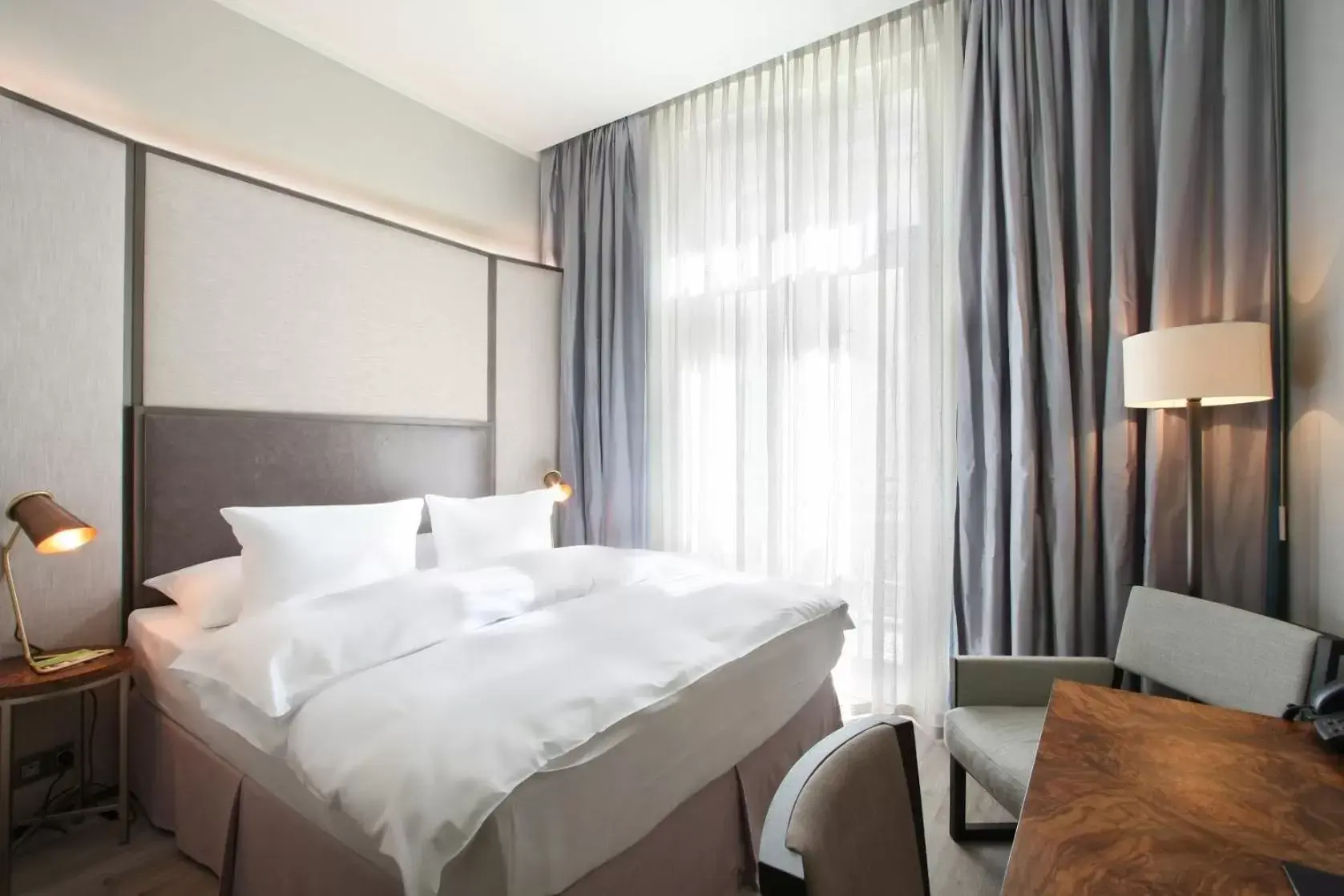 Bedroom, Bed in The Emblem Prague Hotel - Preferred Hotels & Resorts