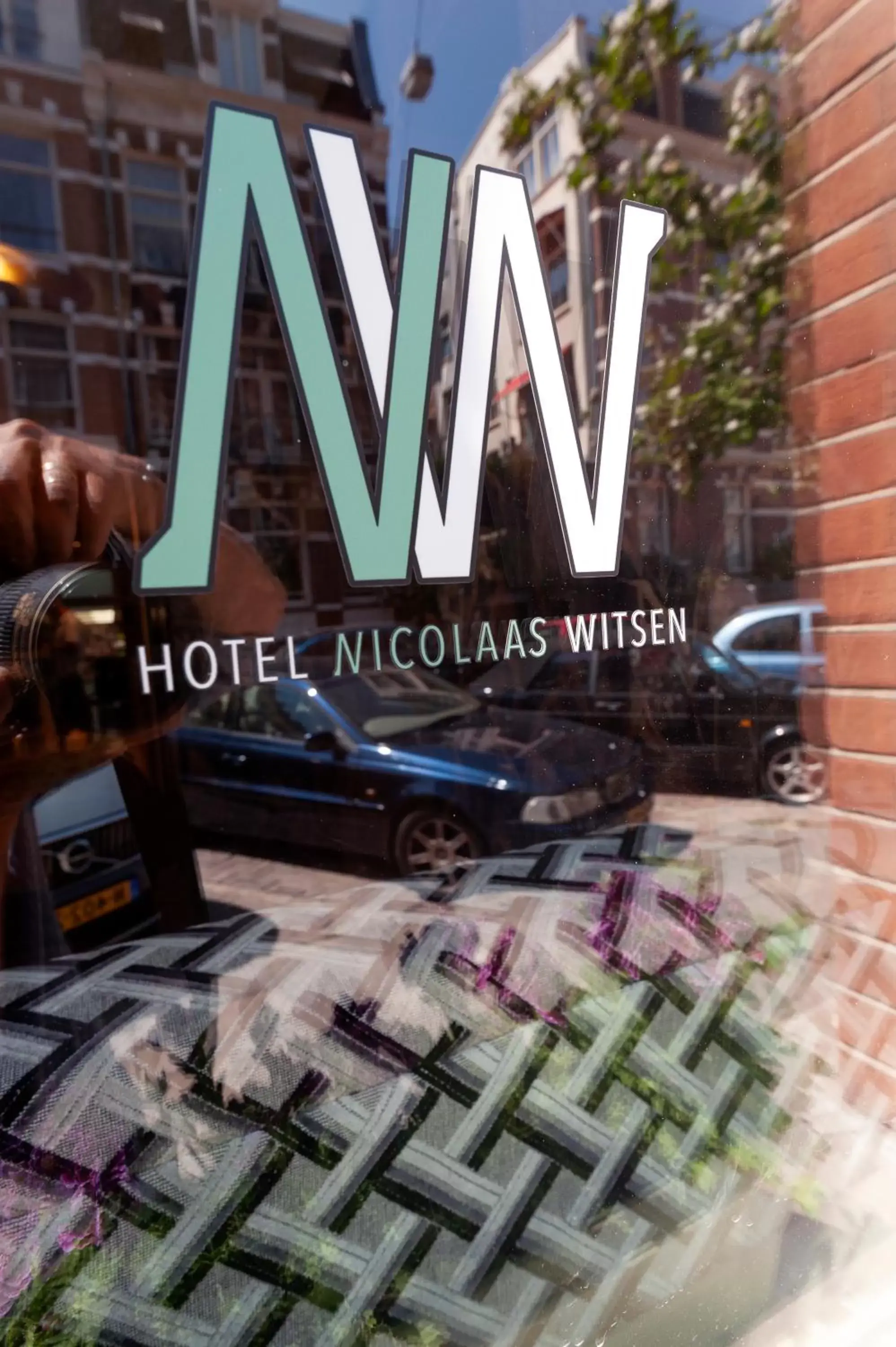 Property logo or sign in Hotel Nicolaas Witsen