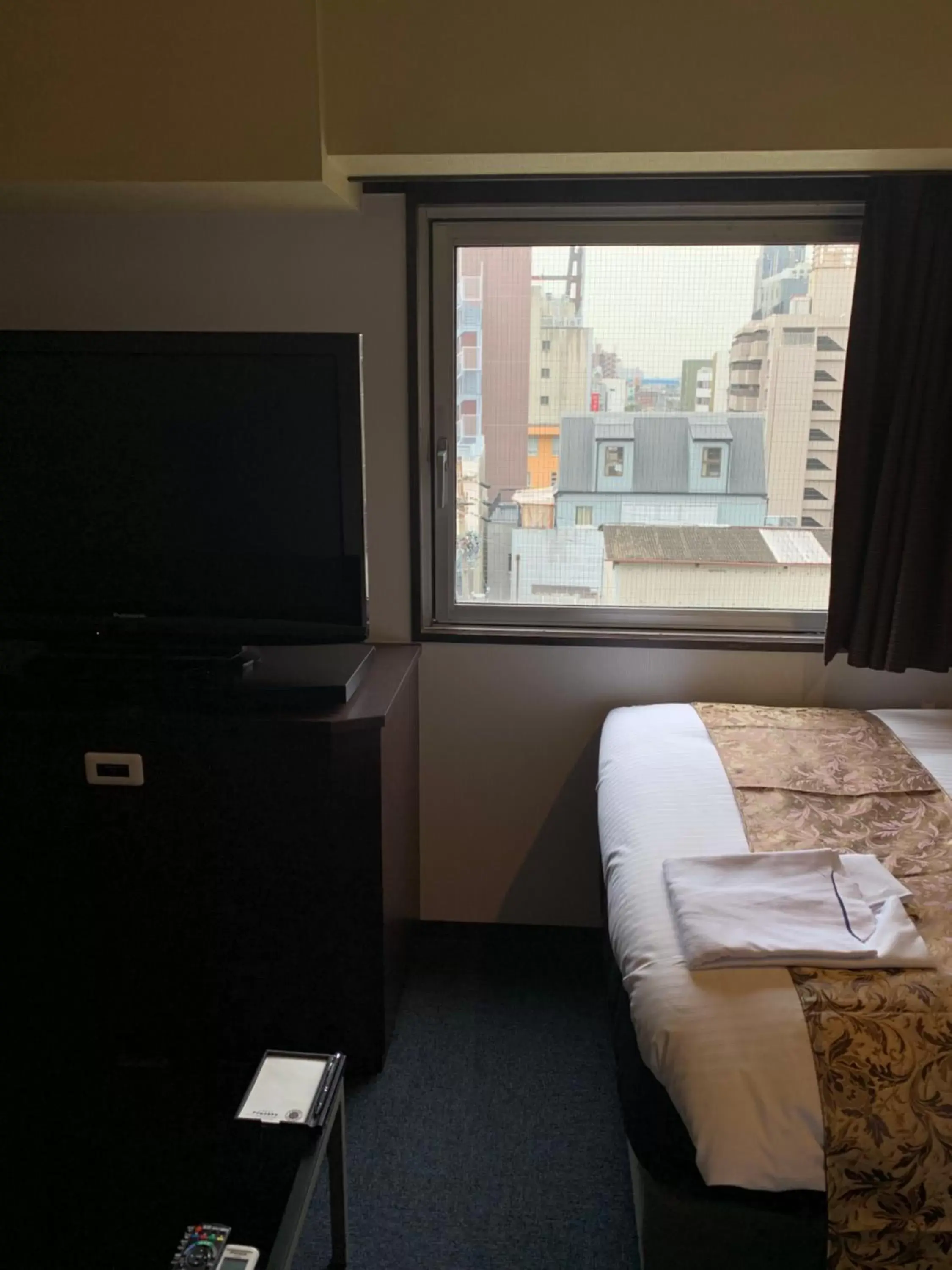 View (from property/room), TV/Entertainment Center in Nagoyaeki Access Hotel