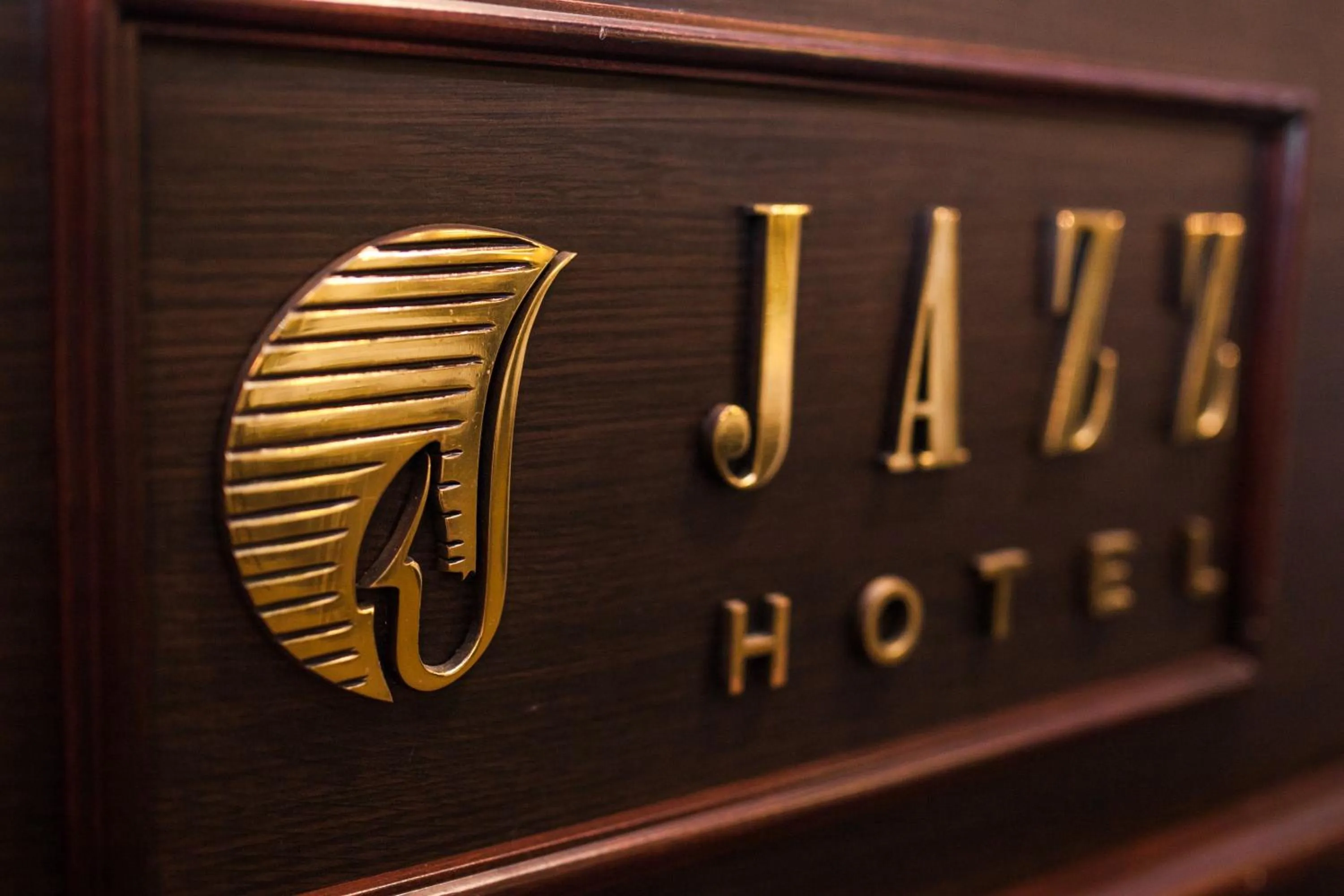 Property logo or sign in Jazz Hotel