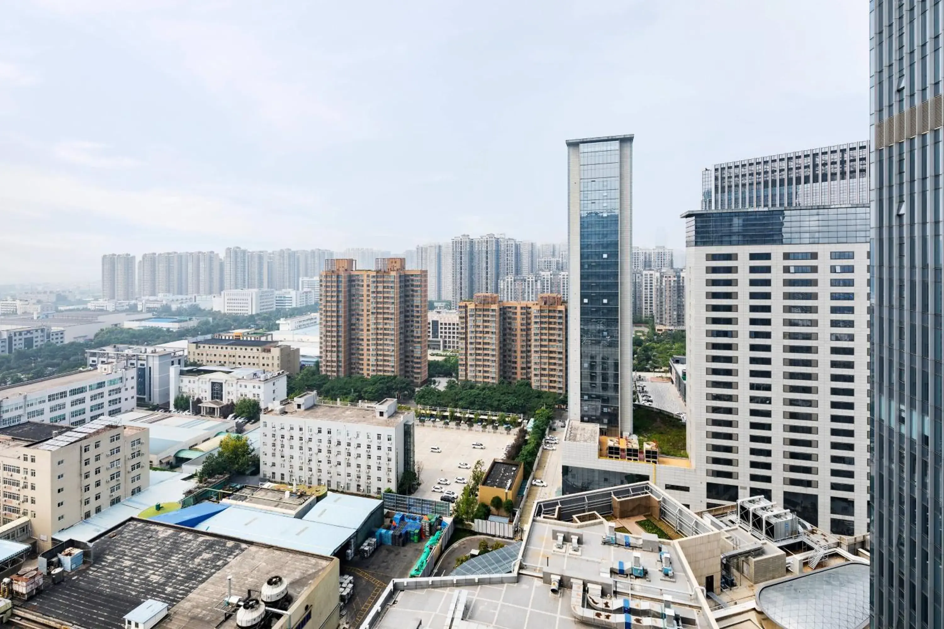 Photo of the whole room, Bird's-eye View in Courtyard By Marriott Xi'an North