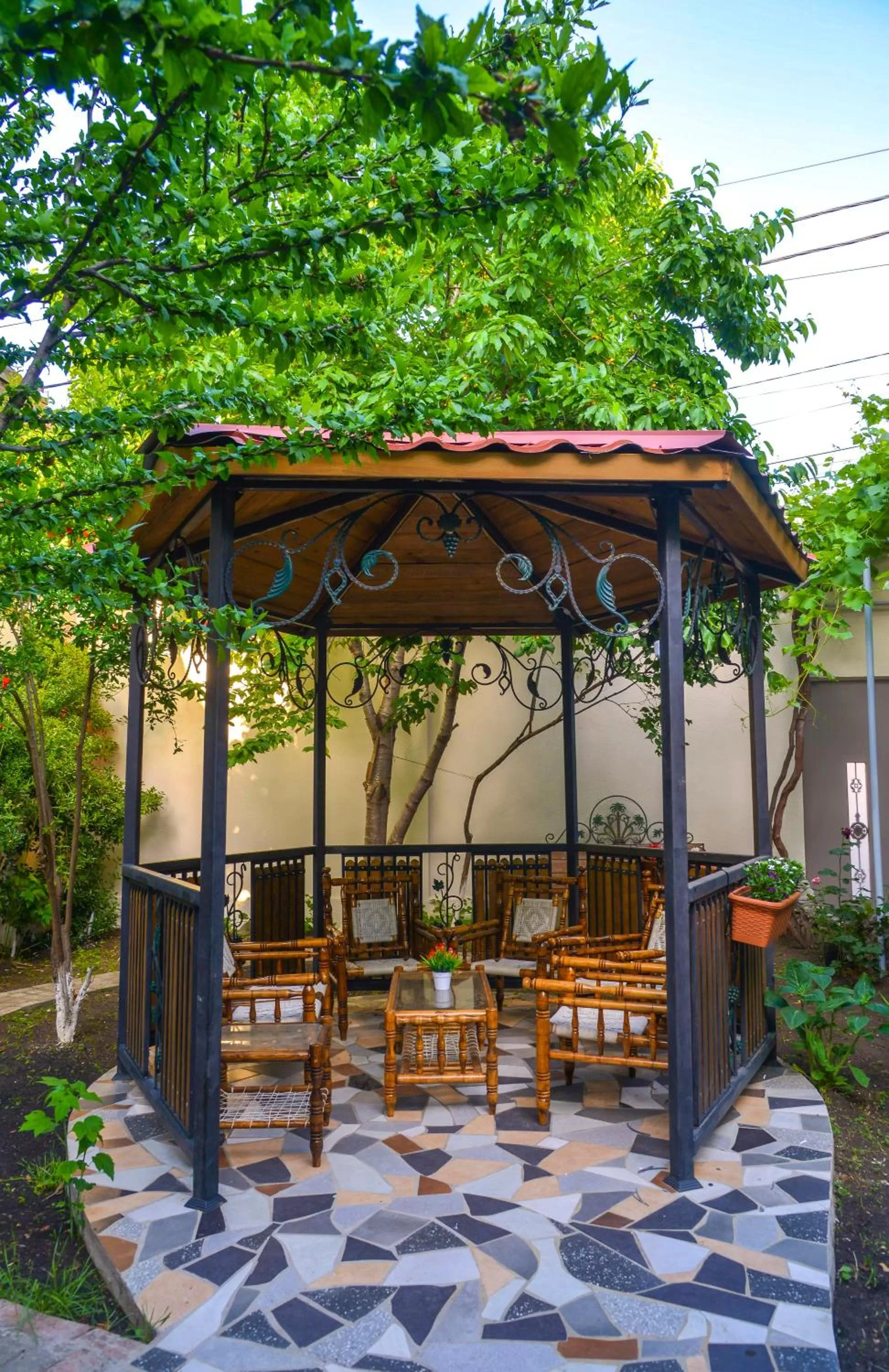 Patio in Hotel Livin