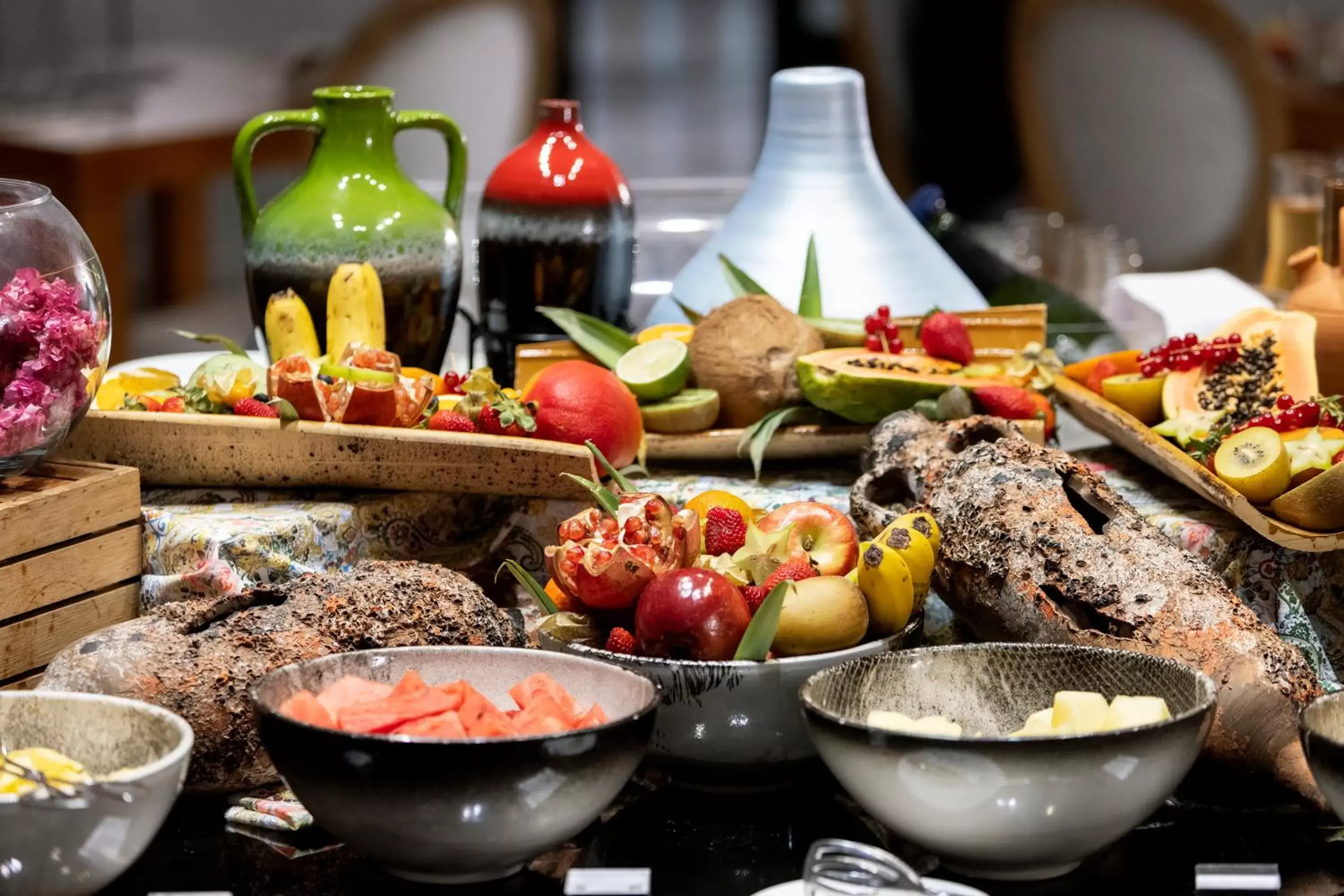 Breakfast in Hospes Palacio del Bailio, a Member of Design Hotels Breakfast in Hospes Palacio del Bailio, a Member of Design Hotels