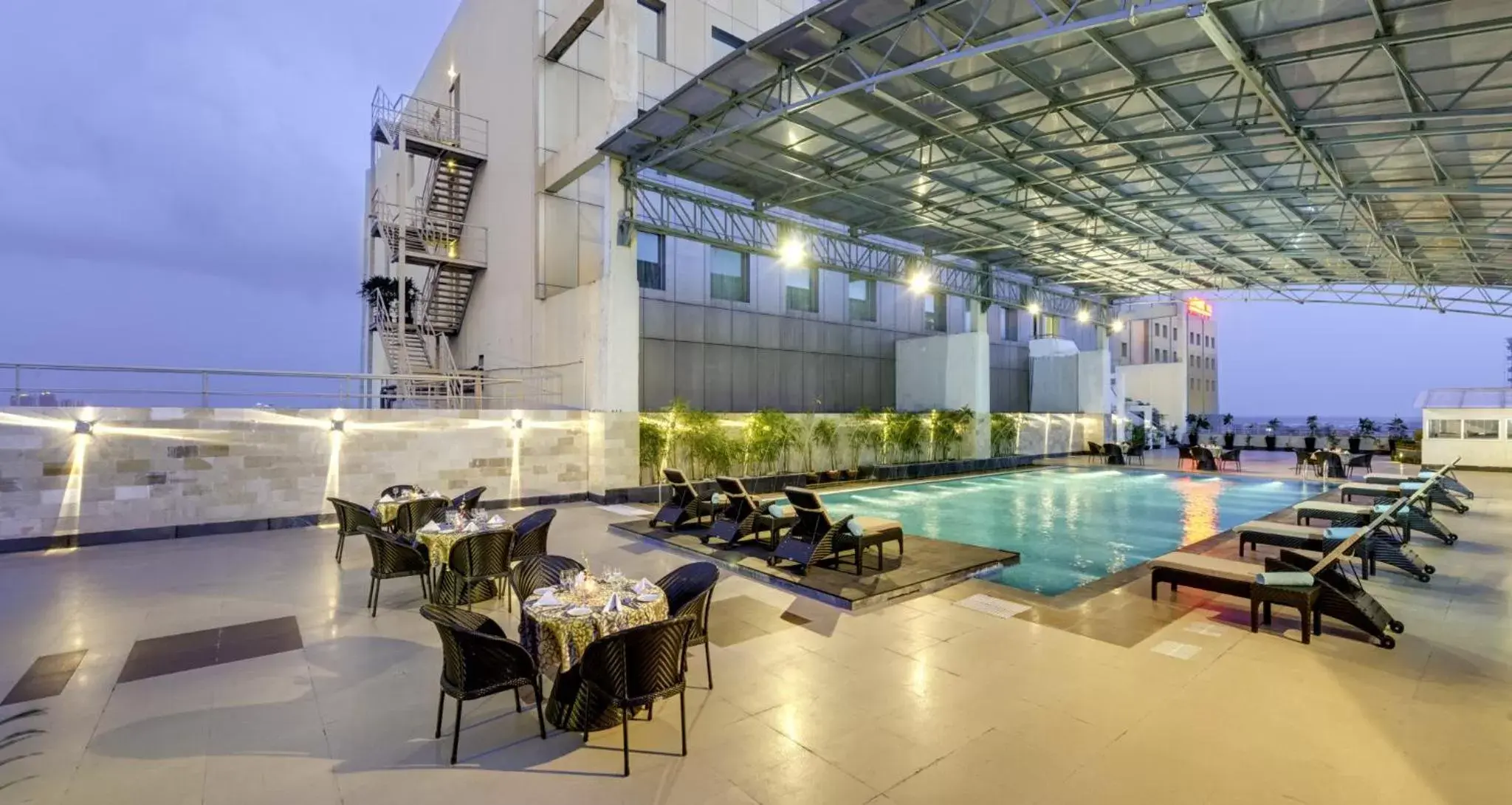 , Swimming Pool in Pride Plaza Hotel, Kolkata