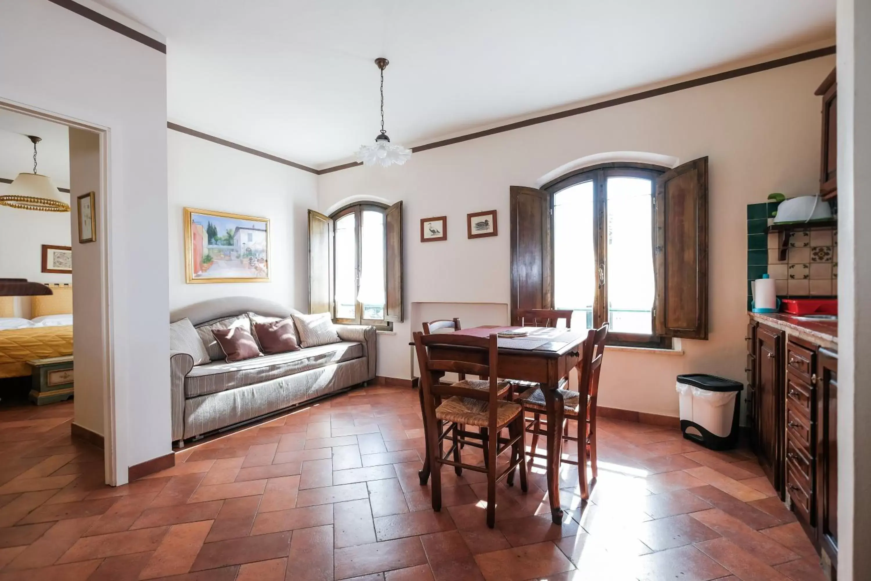 Living room in Borgo Grondaie