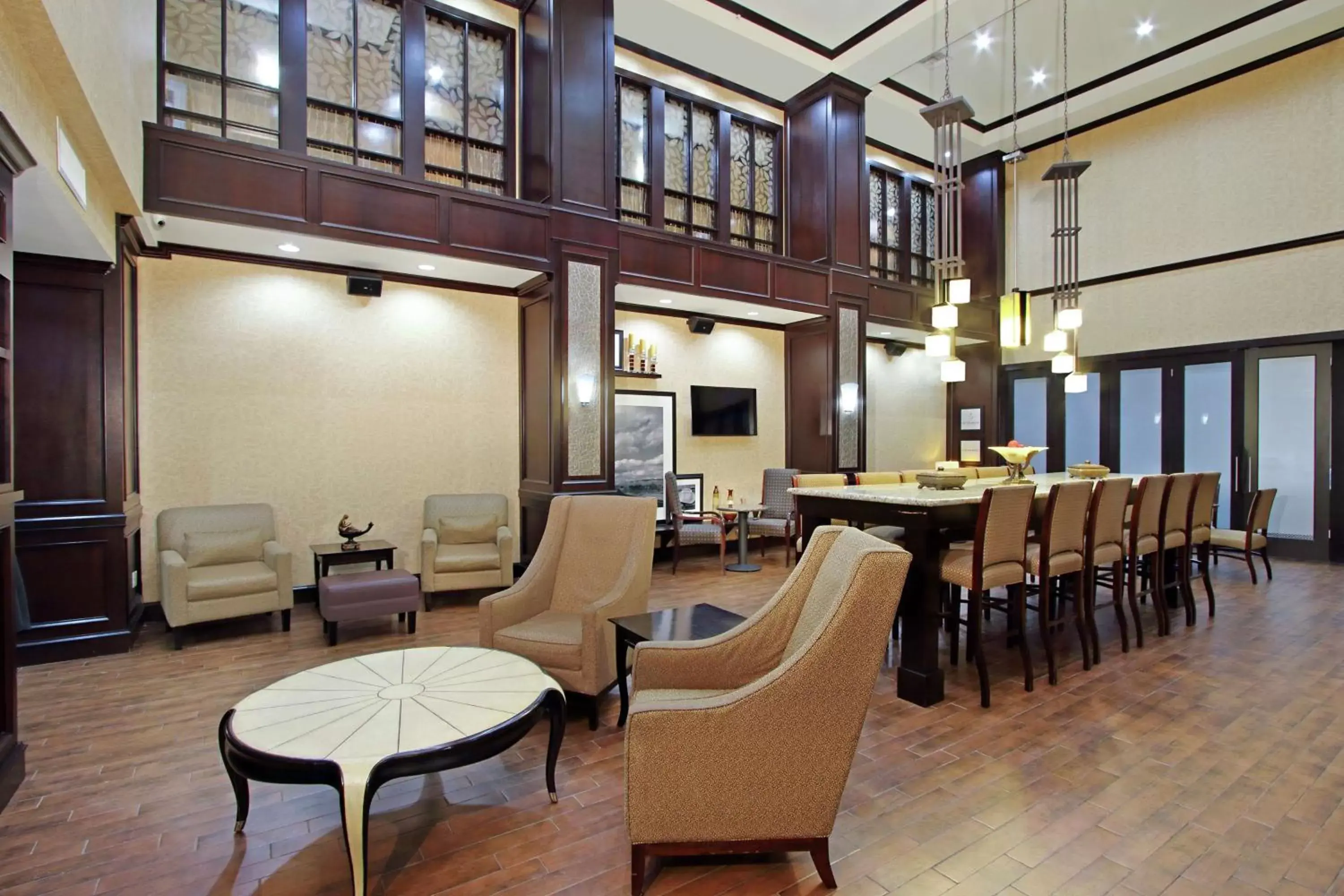 Lobby or reception in Hampton Inn & Suites Buffalo