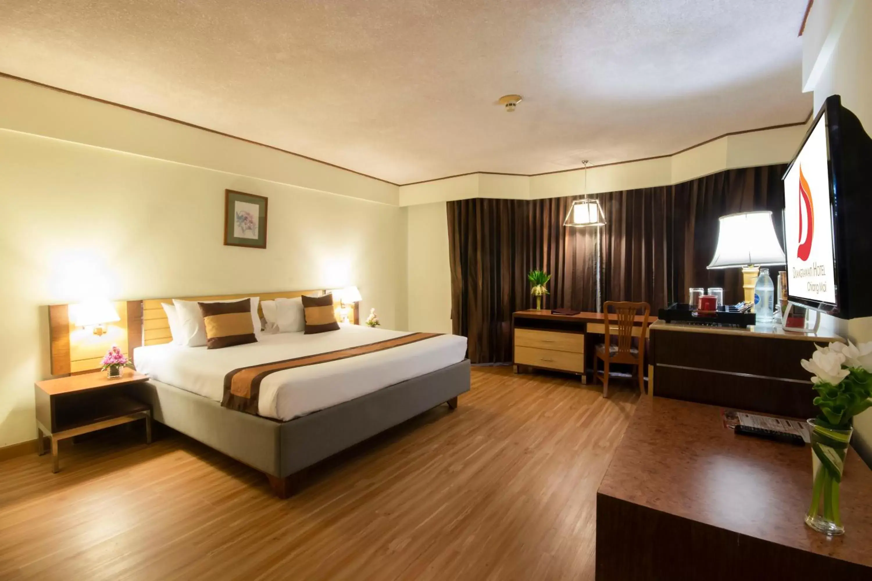 Bedroom in Duangtawan Hotel Chiang Mai -SHA Extra Plus
