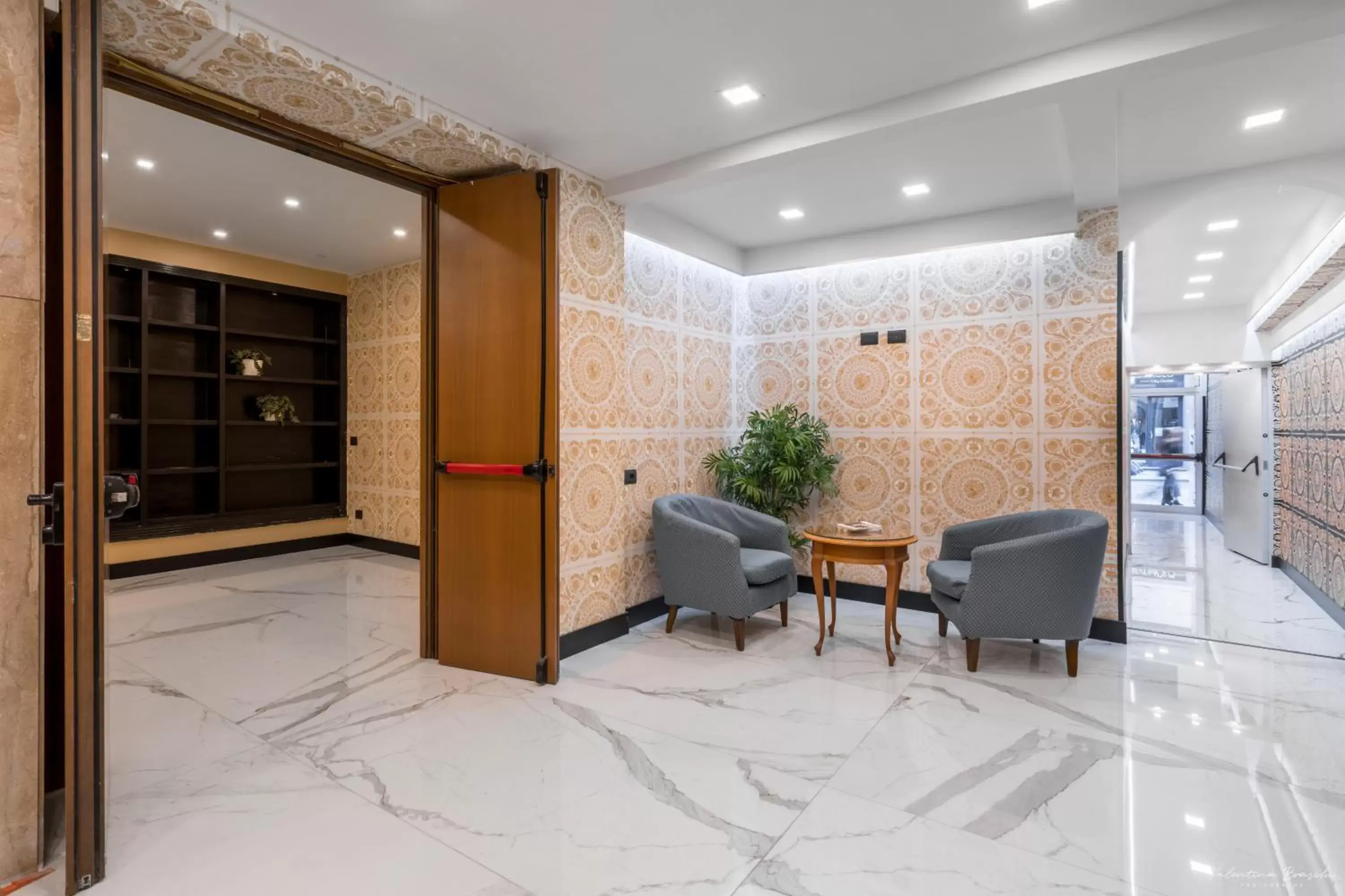 Lobby or reception in Hotel Spagna