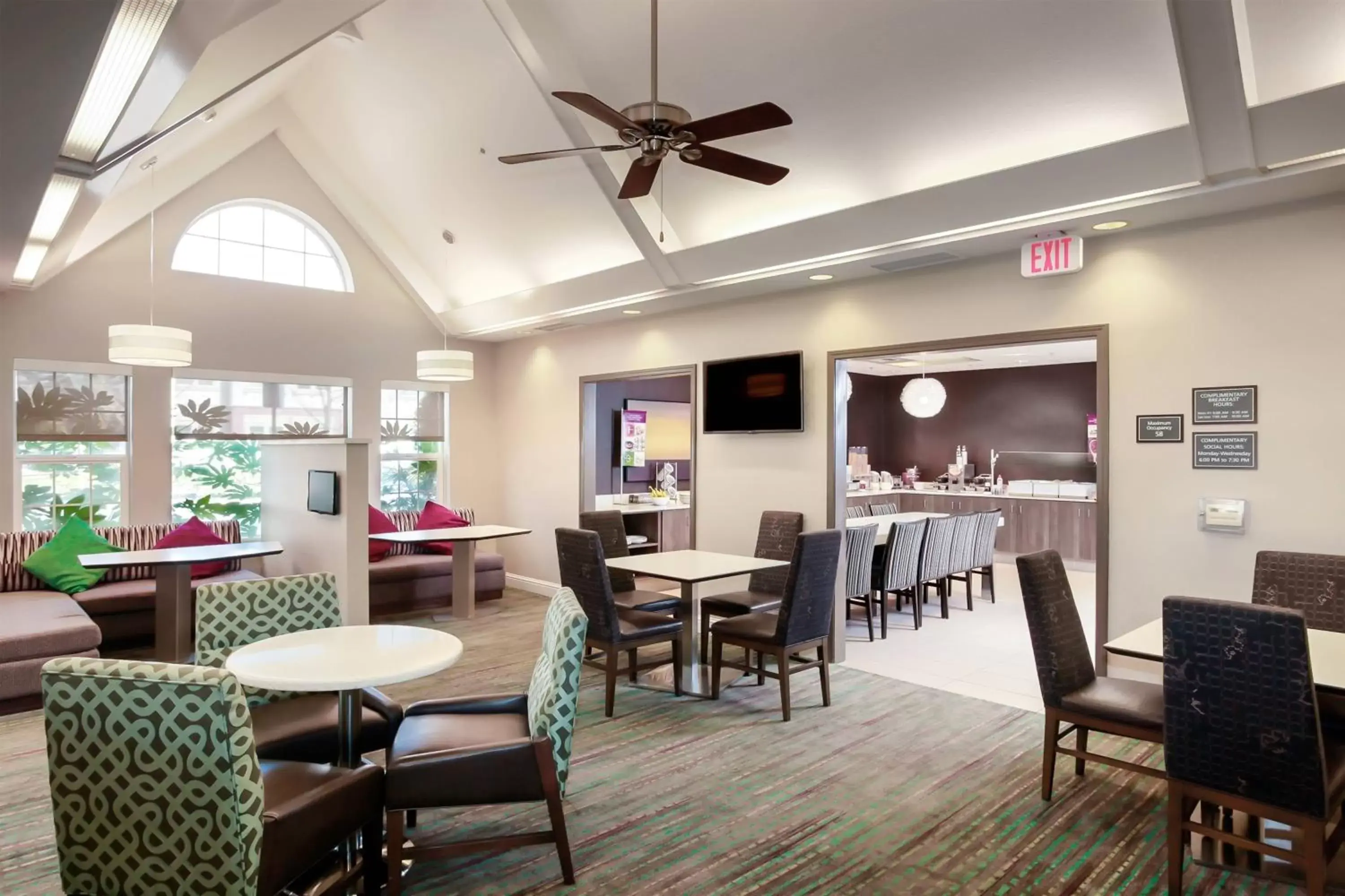 Breakfast, Restaurant/Places to Eat in Residence Inn by Marriott Stockton