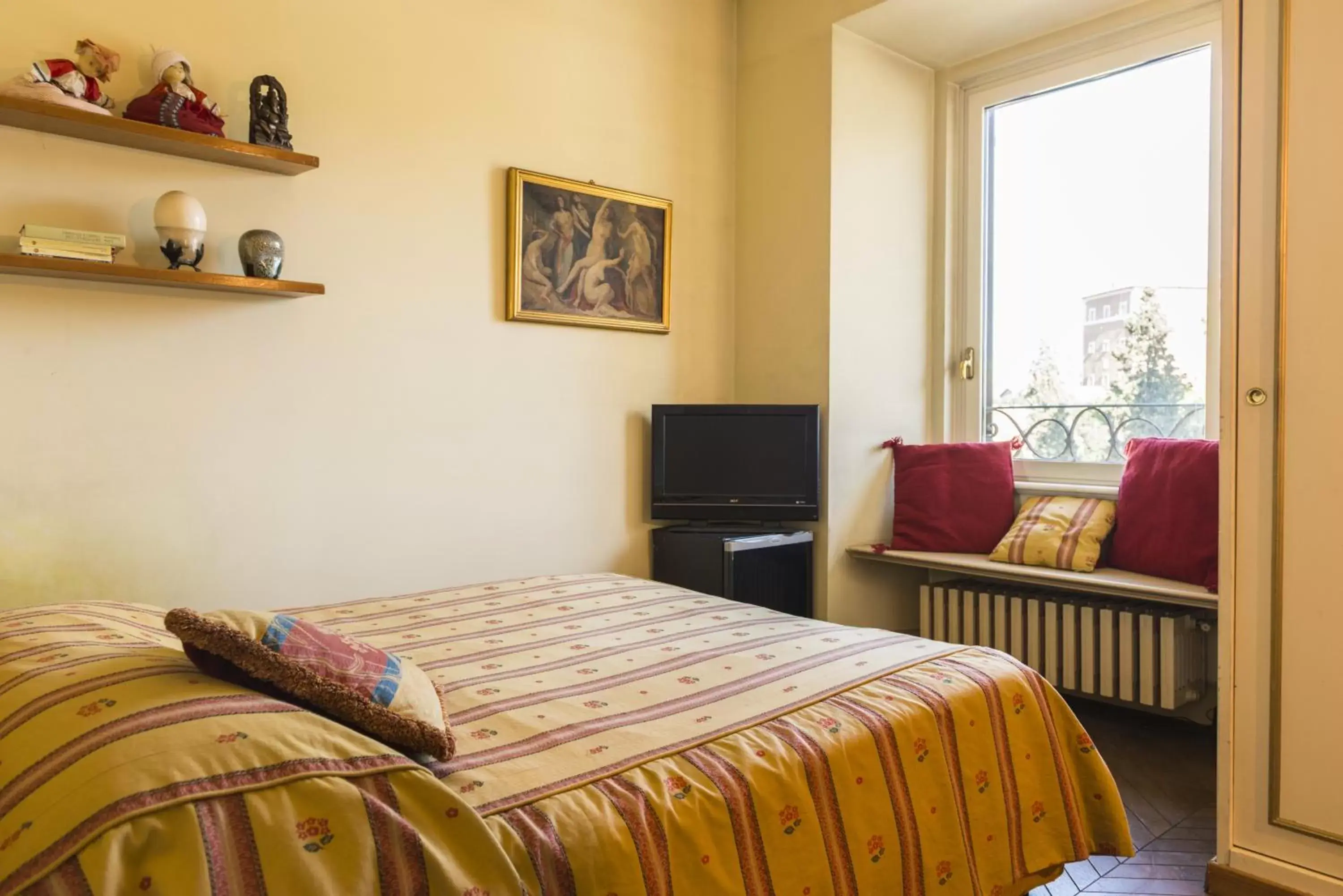 Bedroom, Bed in Rome Downtown Suite Bed and Breakfast Aracoeli