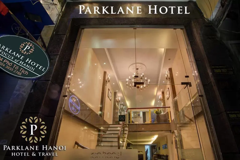Facade/entrance in Parklane Central Hanoi Hotel