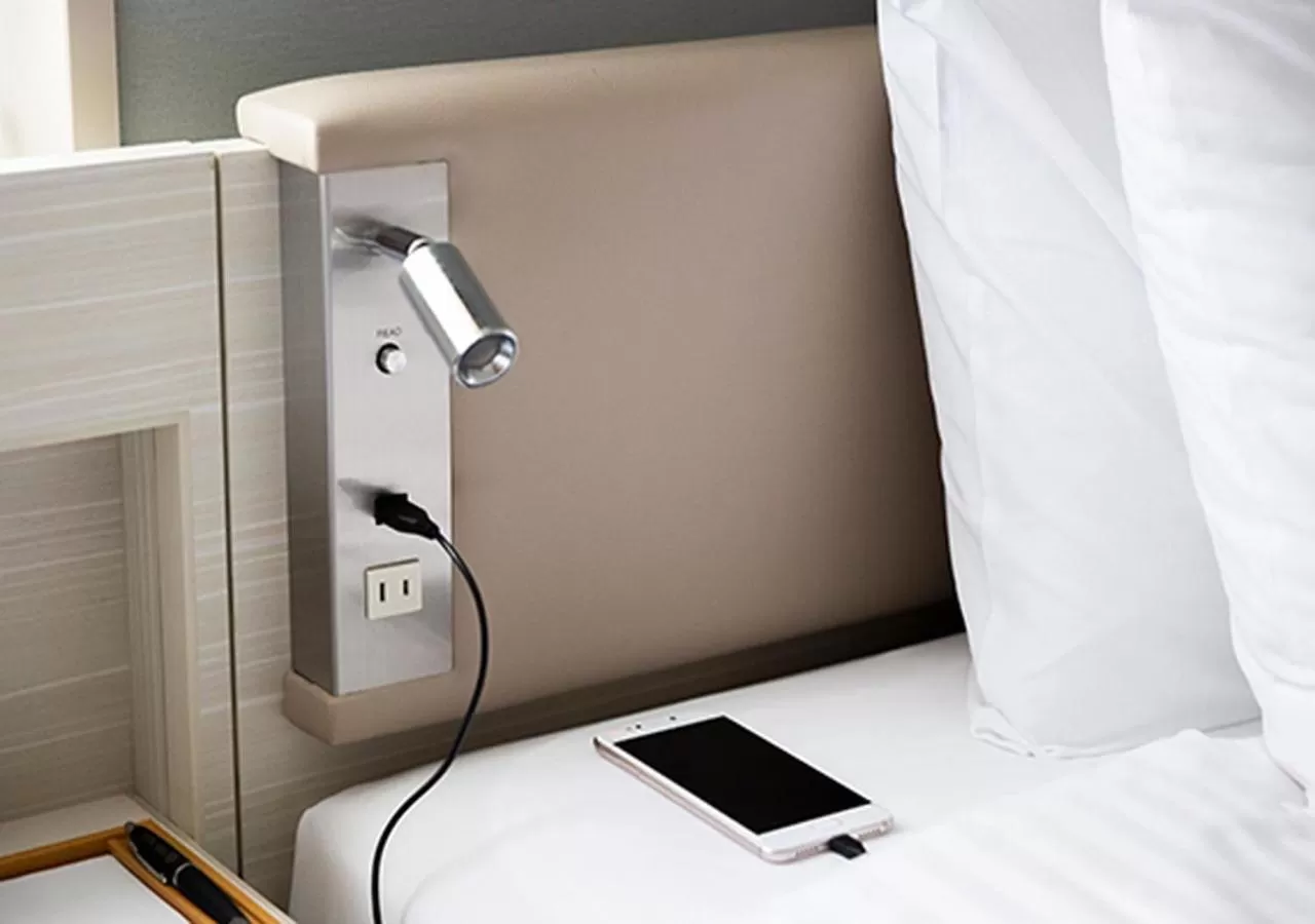 Bedroom, Bed in The Rise Osaka Kitashinchi