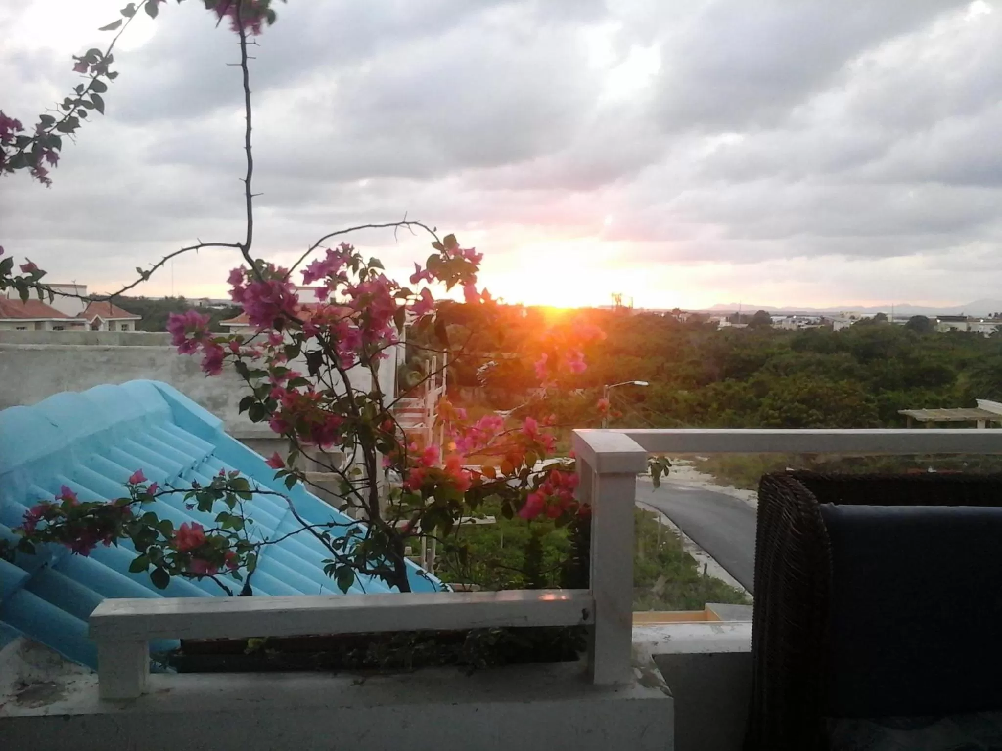 Sunset, Patio/Outdoor Area in Nely y Pietro share apartment