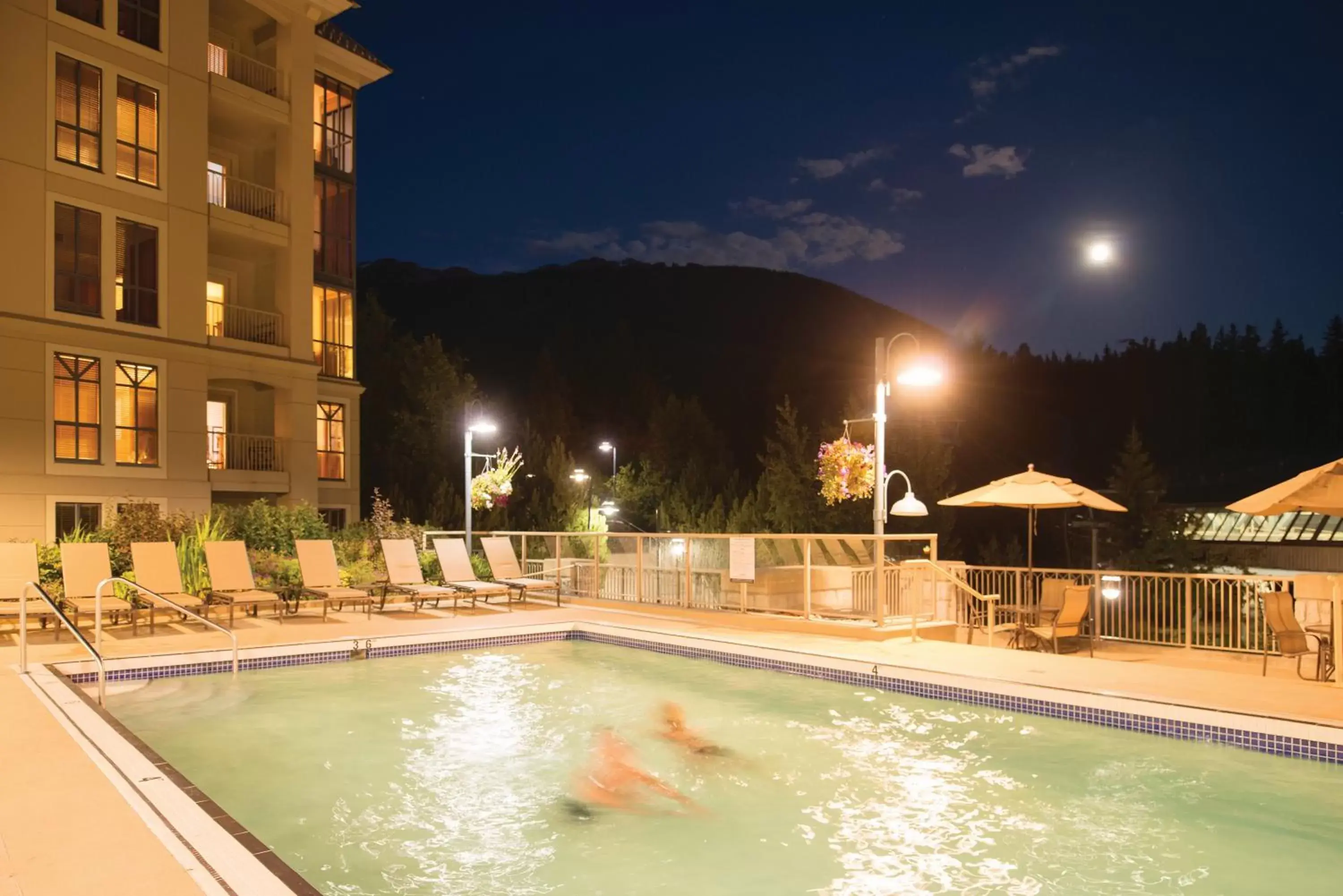 On site, Swimming Pool in Pan Pacific Whistler Mountainside