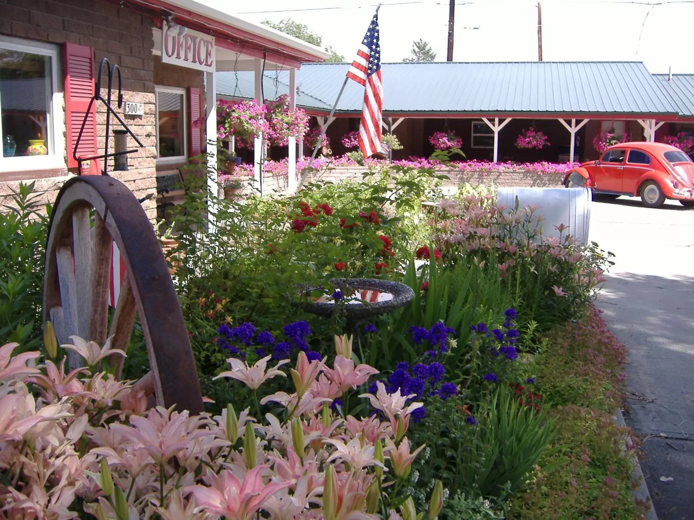 Facade/entrance in Greybull Motel