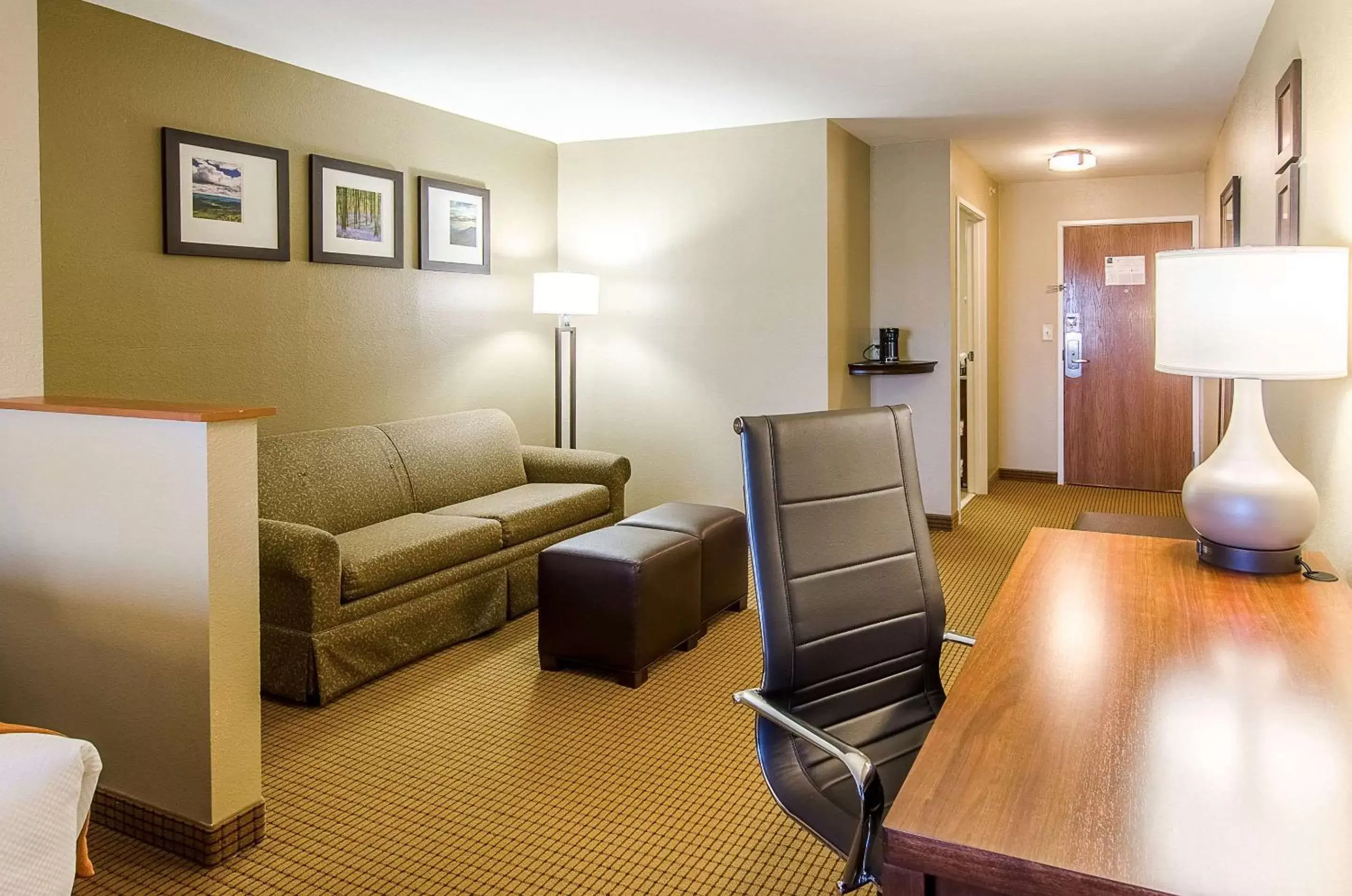 Photo of the whole room, Seating Area in Comfort Suites Wytheville
