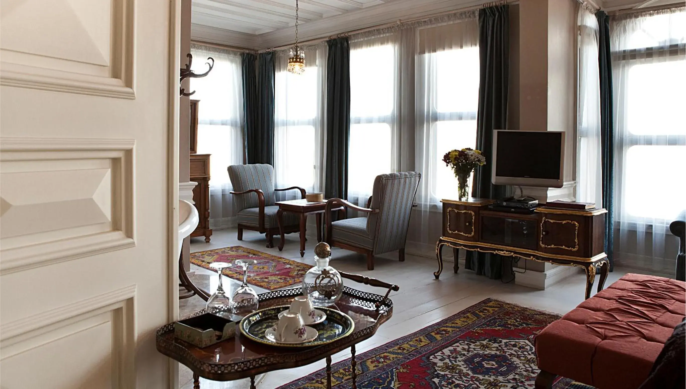 Living room in Kitapevi Hotel Living room in Kitapevi Hotel