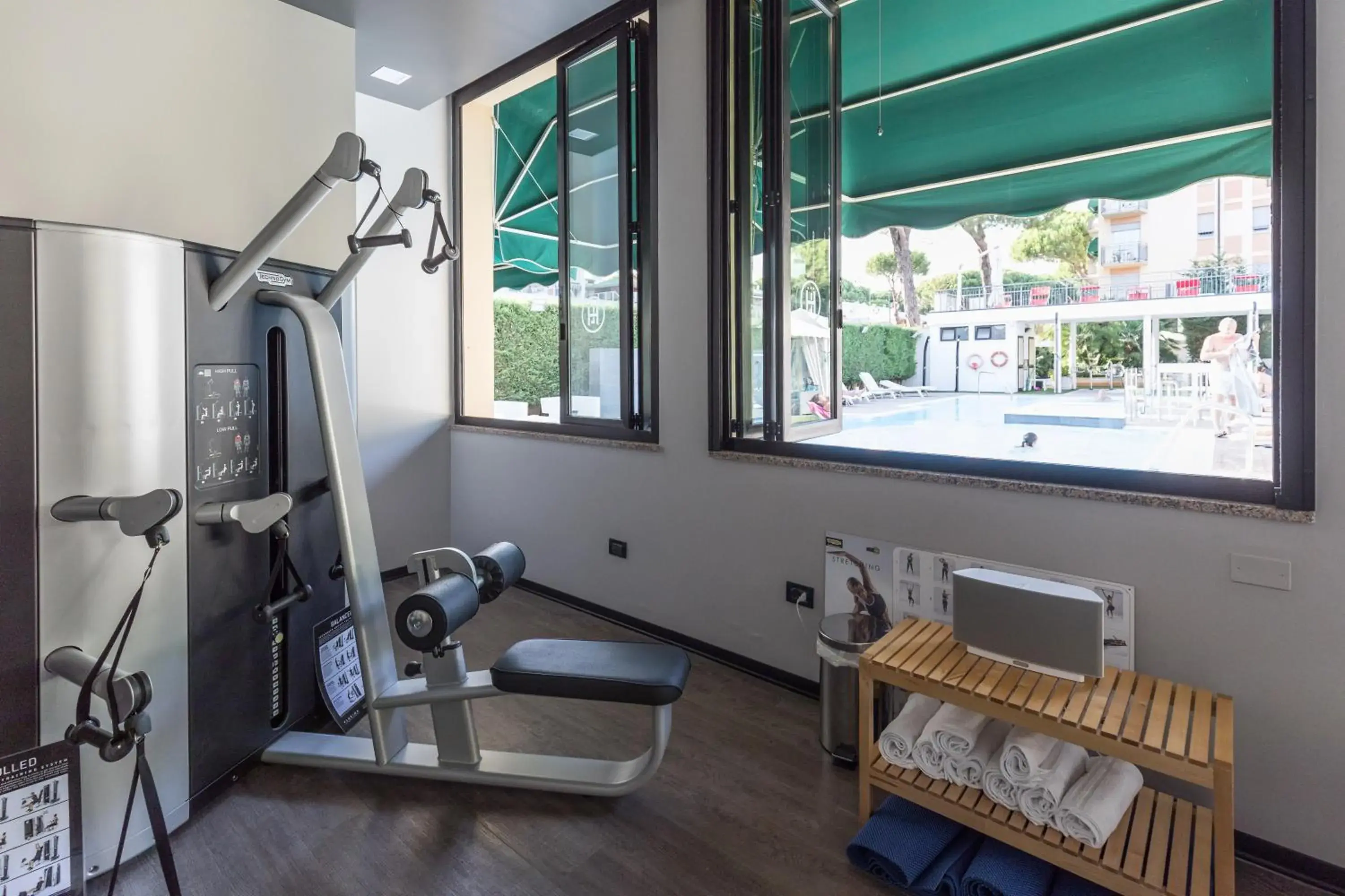 Fitness centre/facilities in Hotel Logonovo