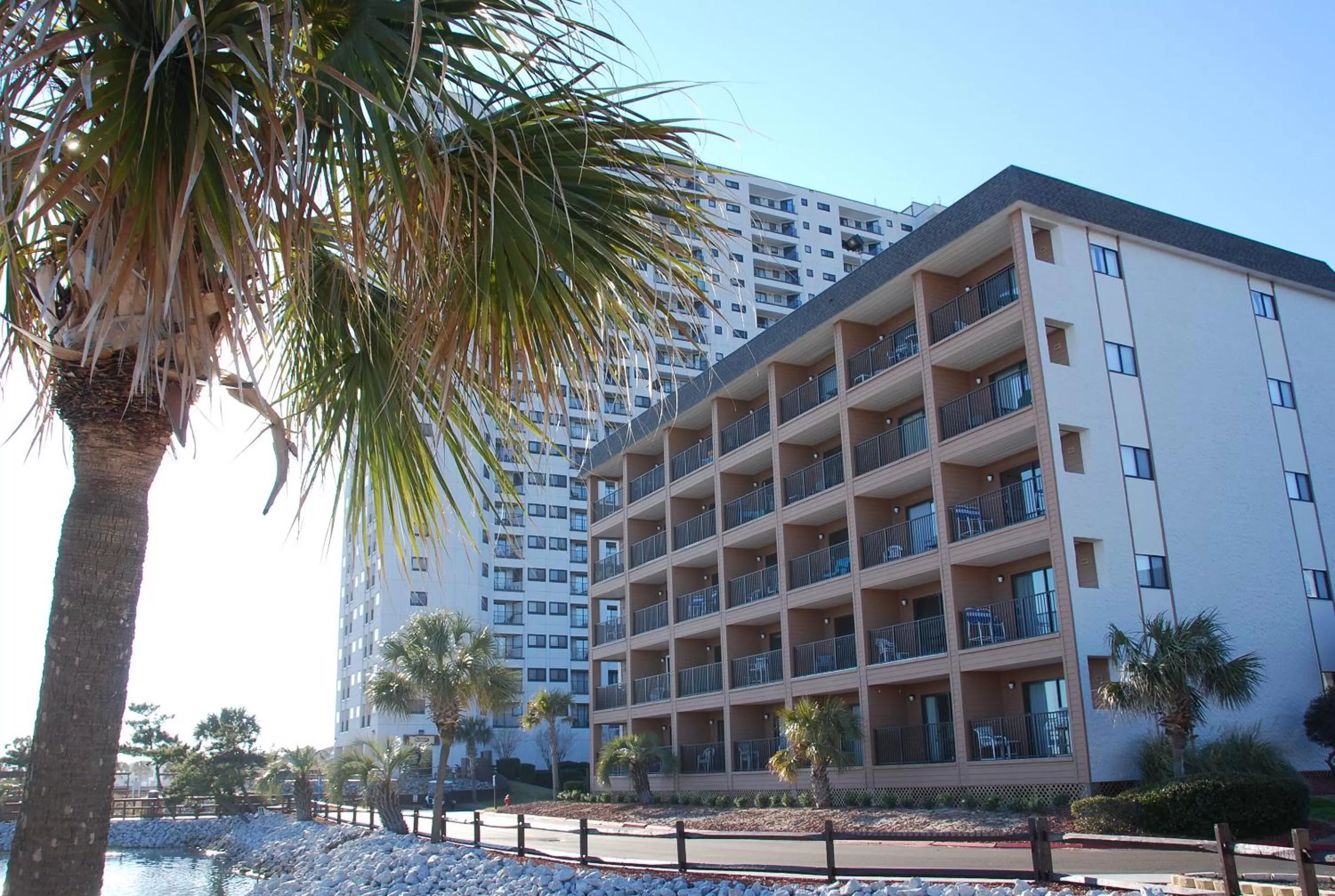 Facade/entrance, Property Building in Myrtle Beach Resort by Beach Vacations