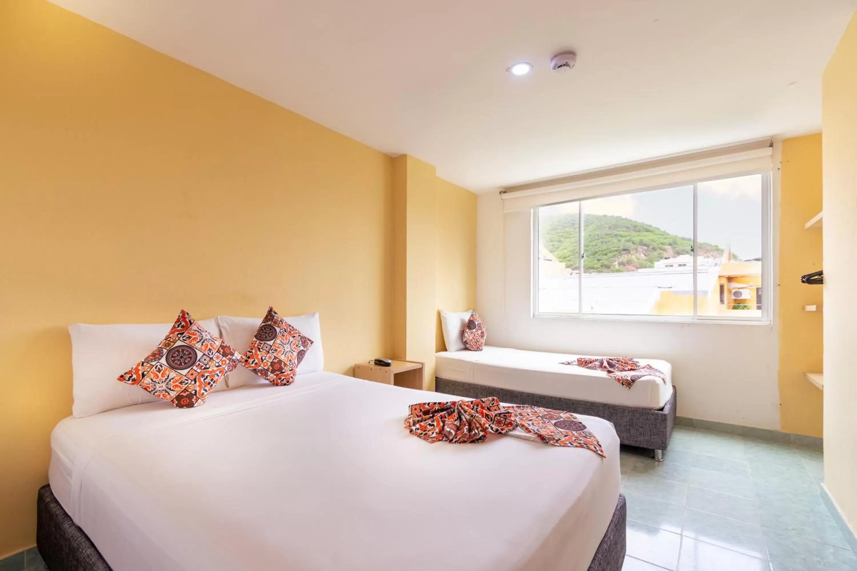 Photo of the whole room, Bed in Hotel Portobahia Santa Marta Rodadero