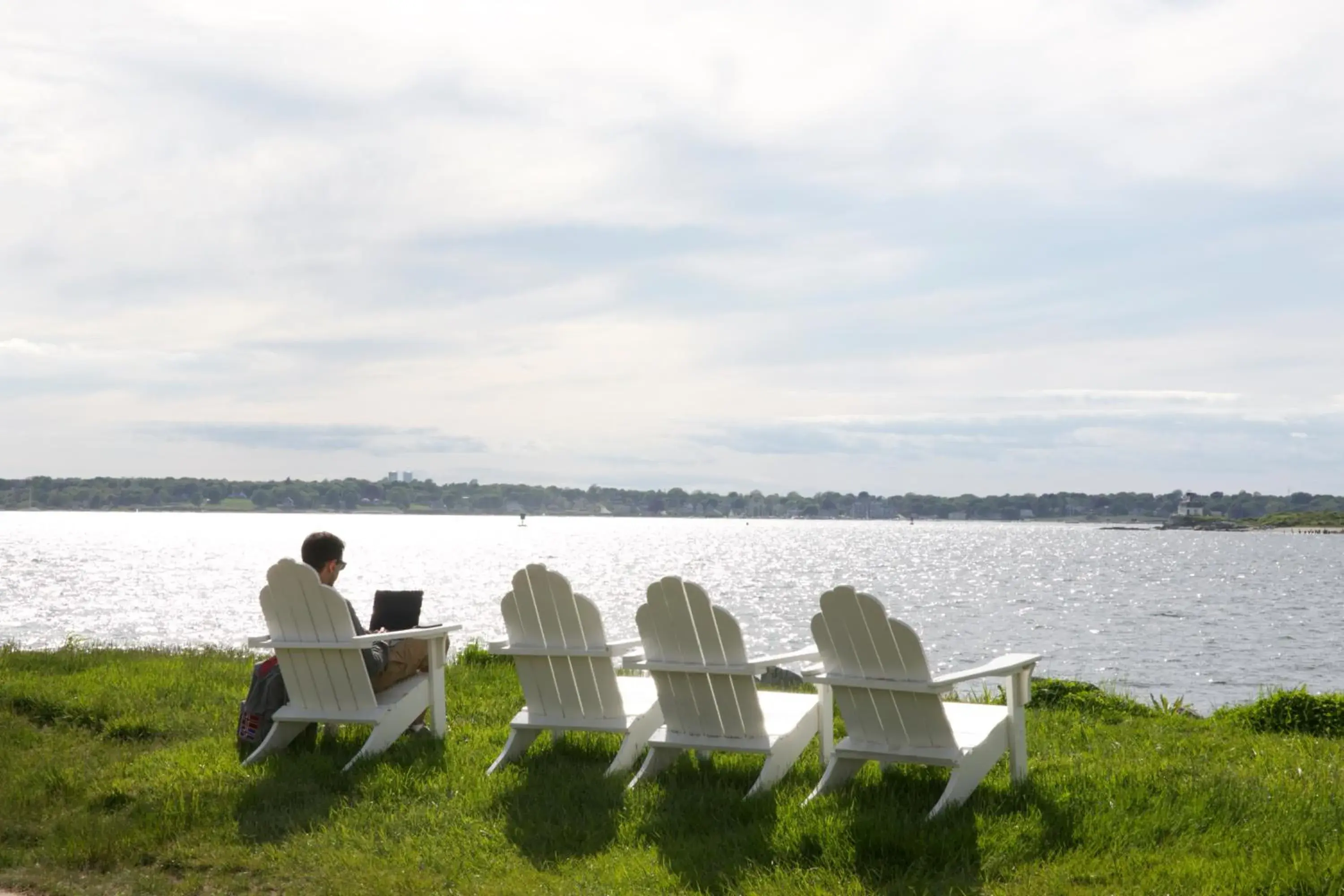 Sea view in Newport Harbor Island Resort