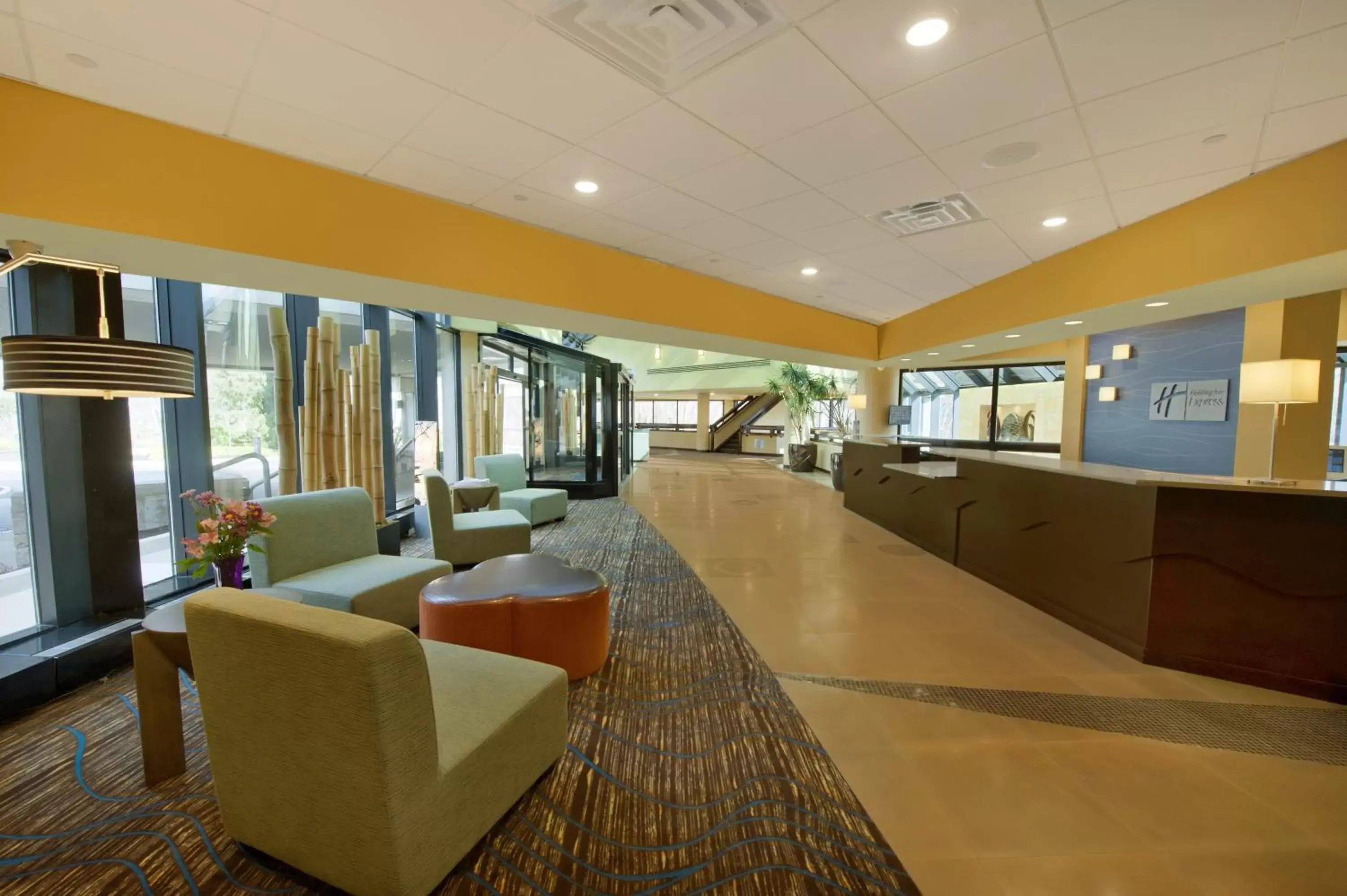 Property building, Lobby/Reception in Holiday Inn Express Princeton Southeast, an IHG Hotel