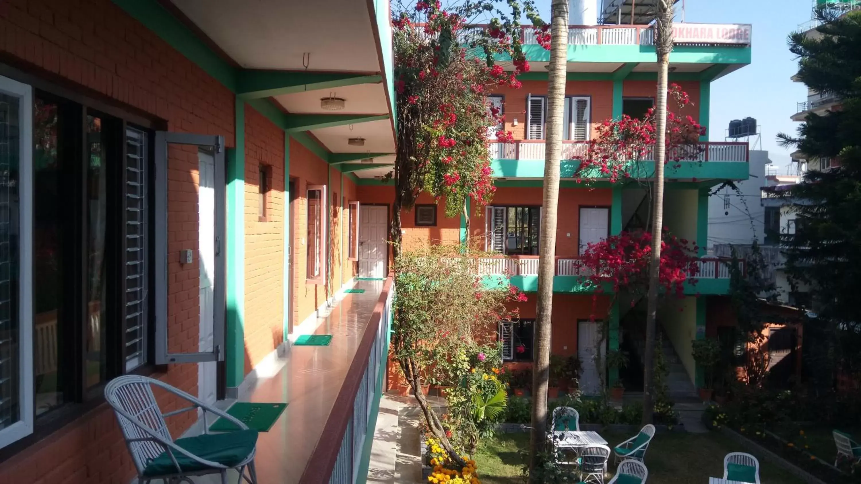 Property building in New Pokhara Lodge - Lakeside, Pokhara Nepal