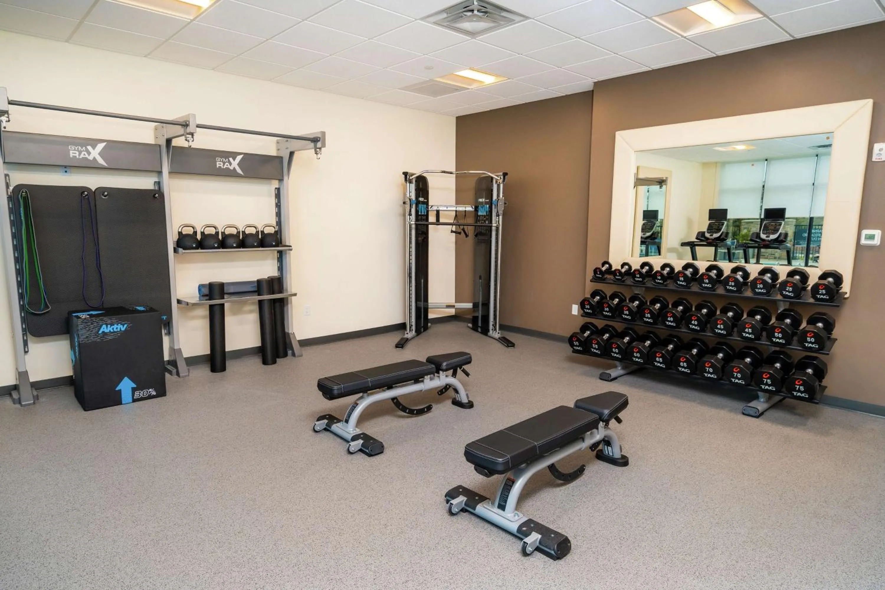 Fitness centre/facilities in Hilton Garden Inn Cedar Park Austin