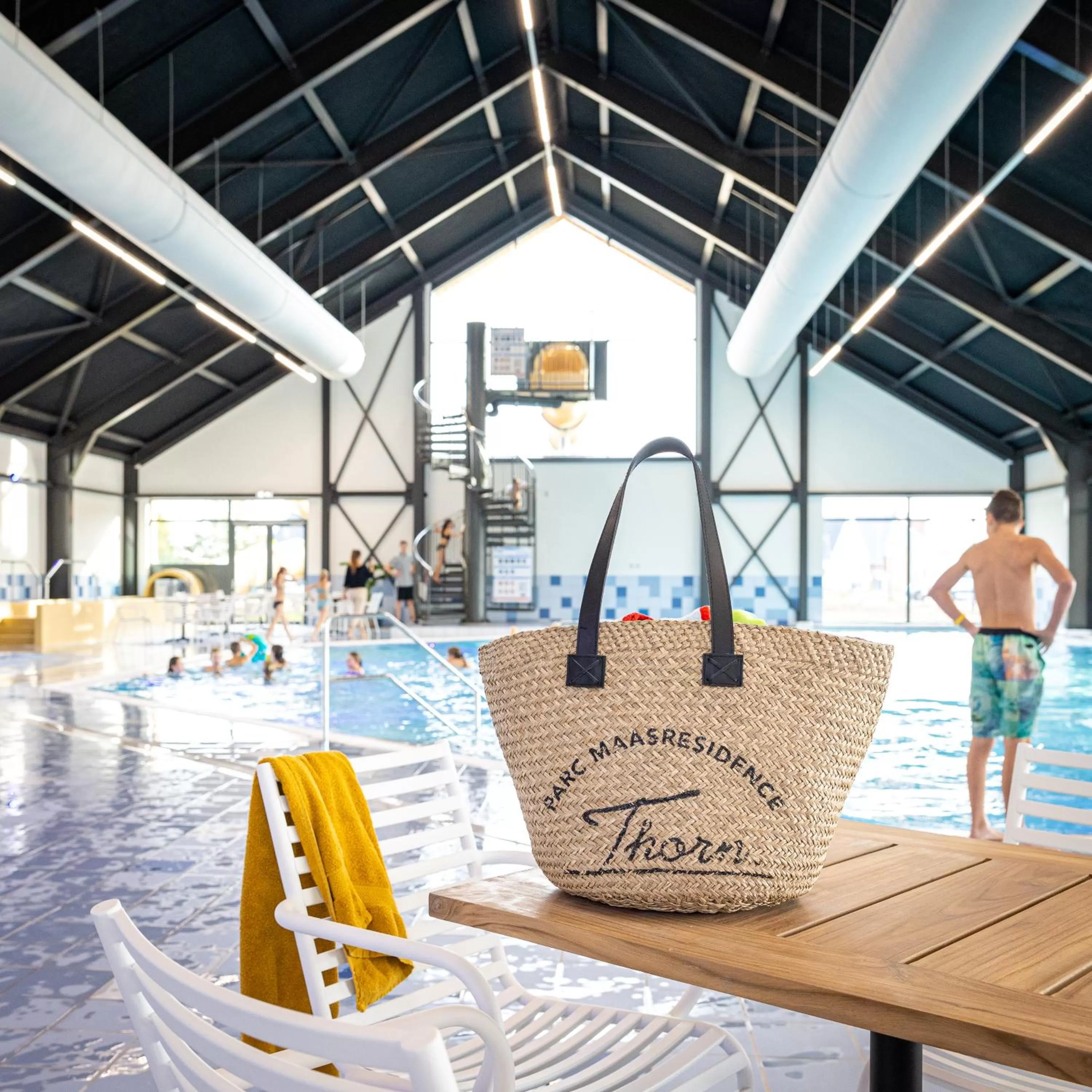 Swimming pool in Parc Maasresidence Thorn Apartments