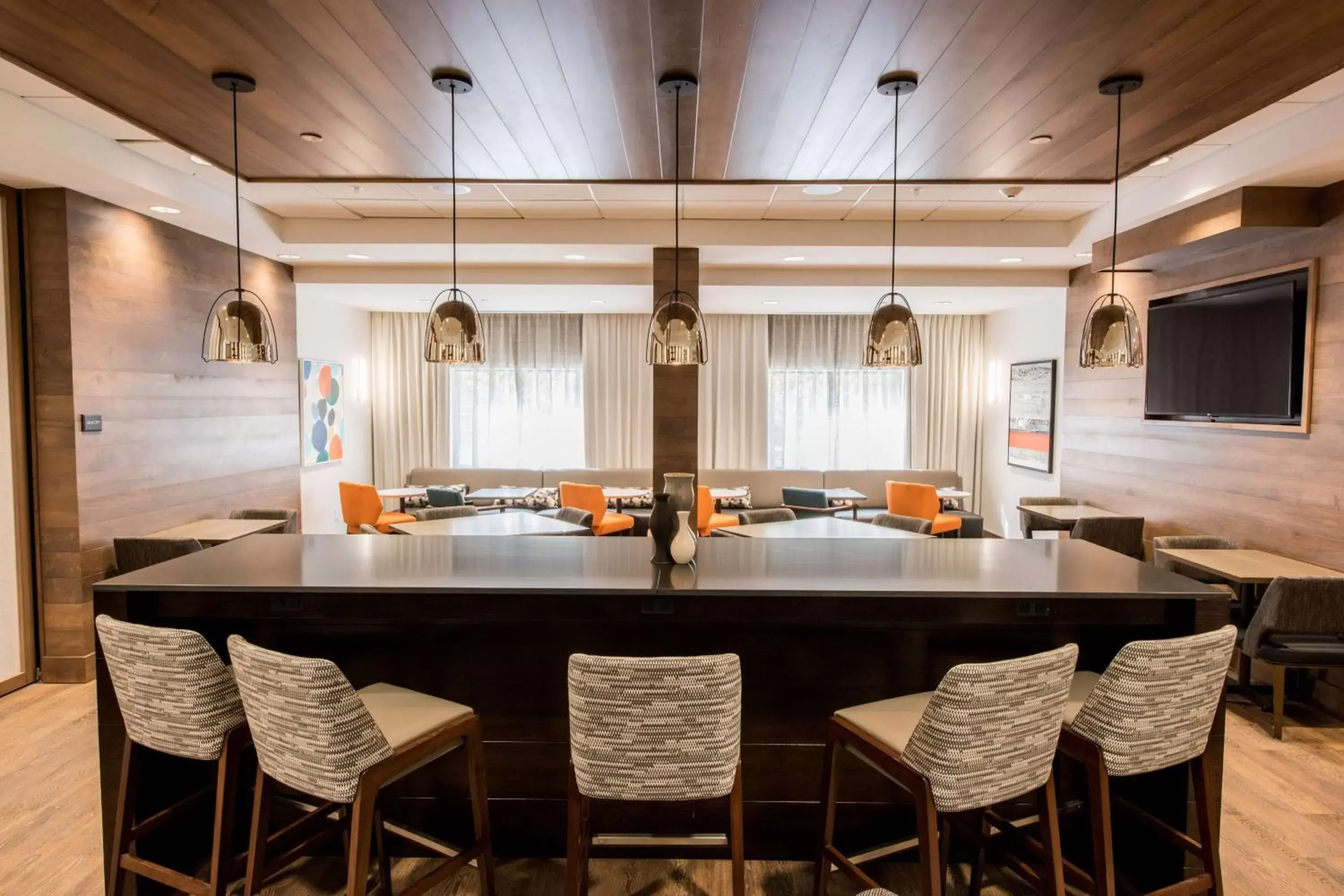 Lobby or reception in Hampton Inn Albany-Western Ave/University Area, NY Lobby or reception in Hampton Inn Albany-Western Ave/University Area, NY