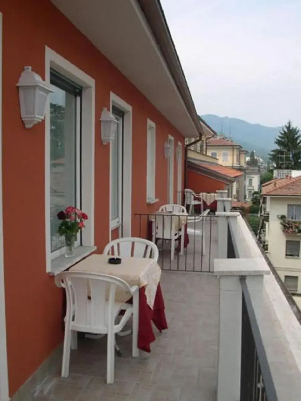 Patio, Balcony/Terrace in Hotel Moderno